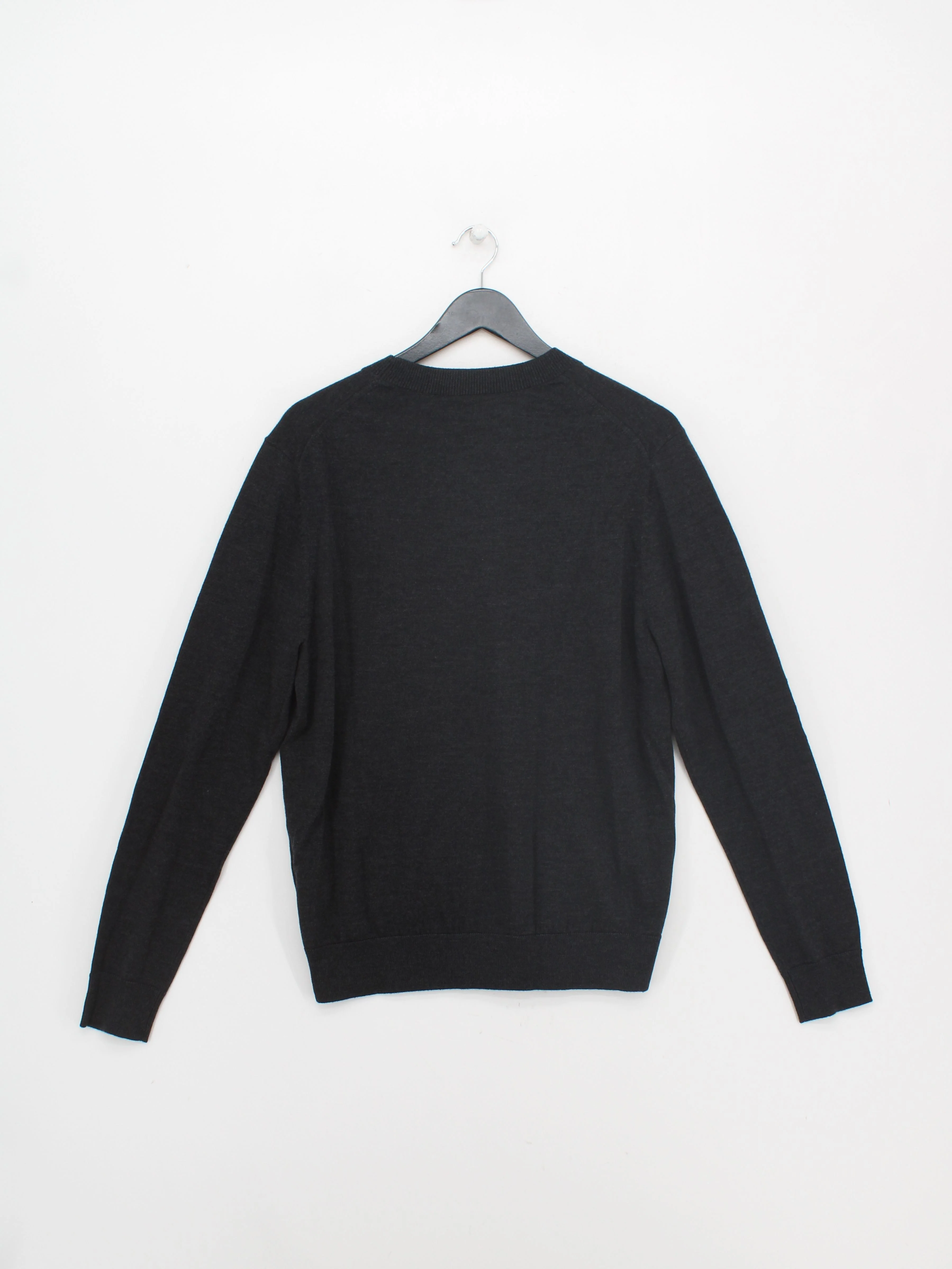 Paul Smith Men's Jumper M Grey 100% Wool Crew Neck Pullover New with tags - Image 2