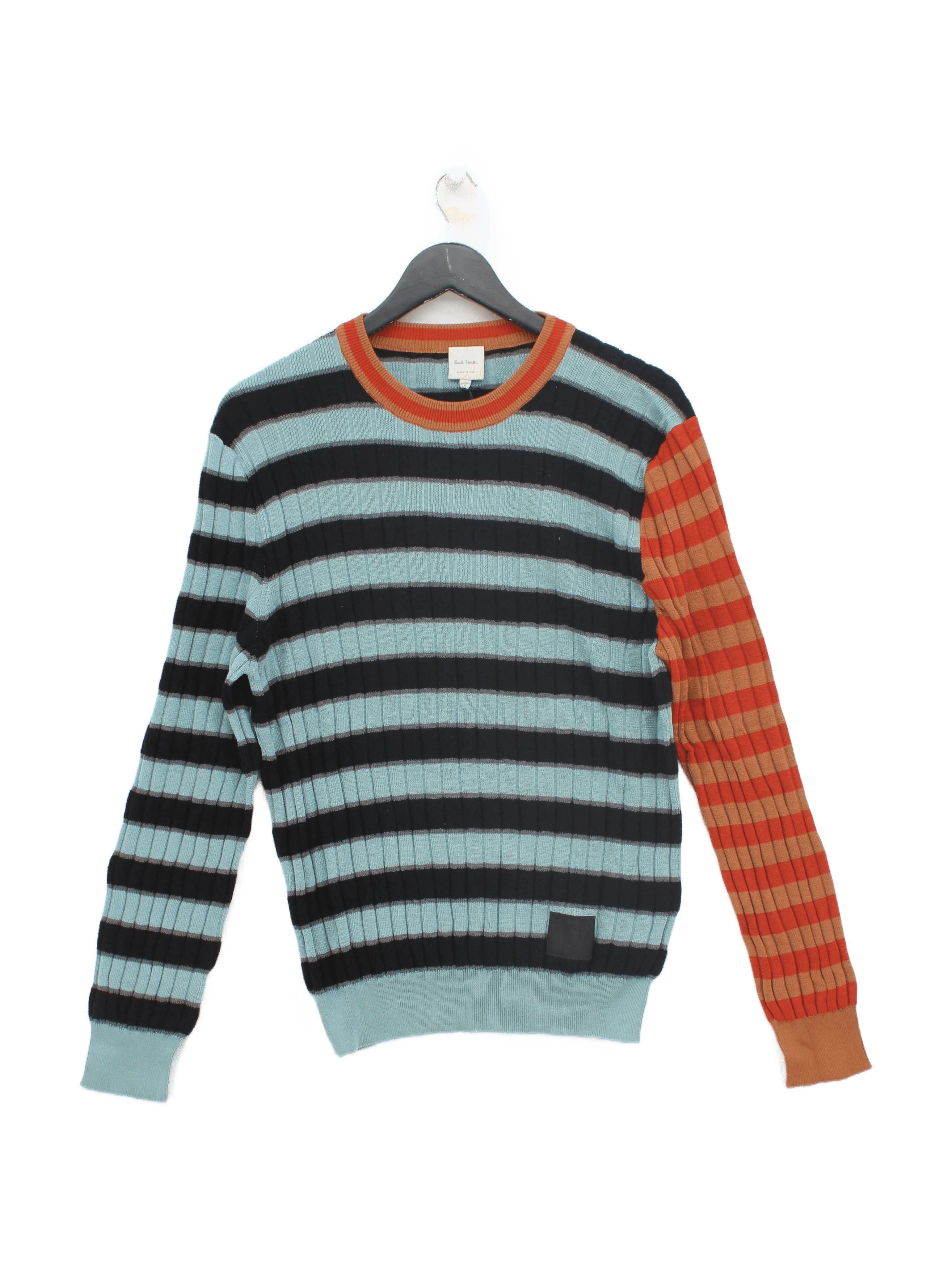 Paul Smith Men's Jumper M Multi 100% Cotton Pullover New with tags