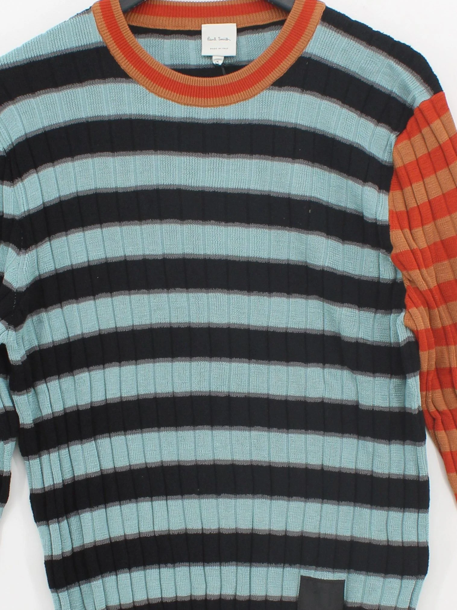 Paul Smith Men's Jumper M Multi 100% Cotton Pullover New with tags - Image 3