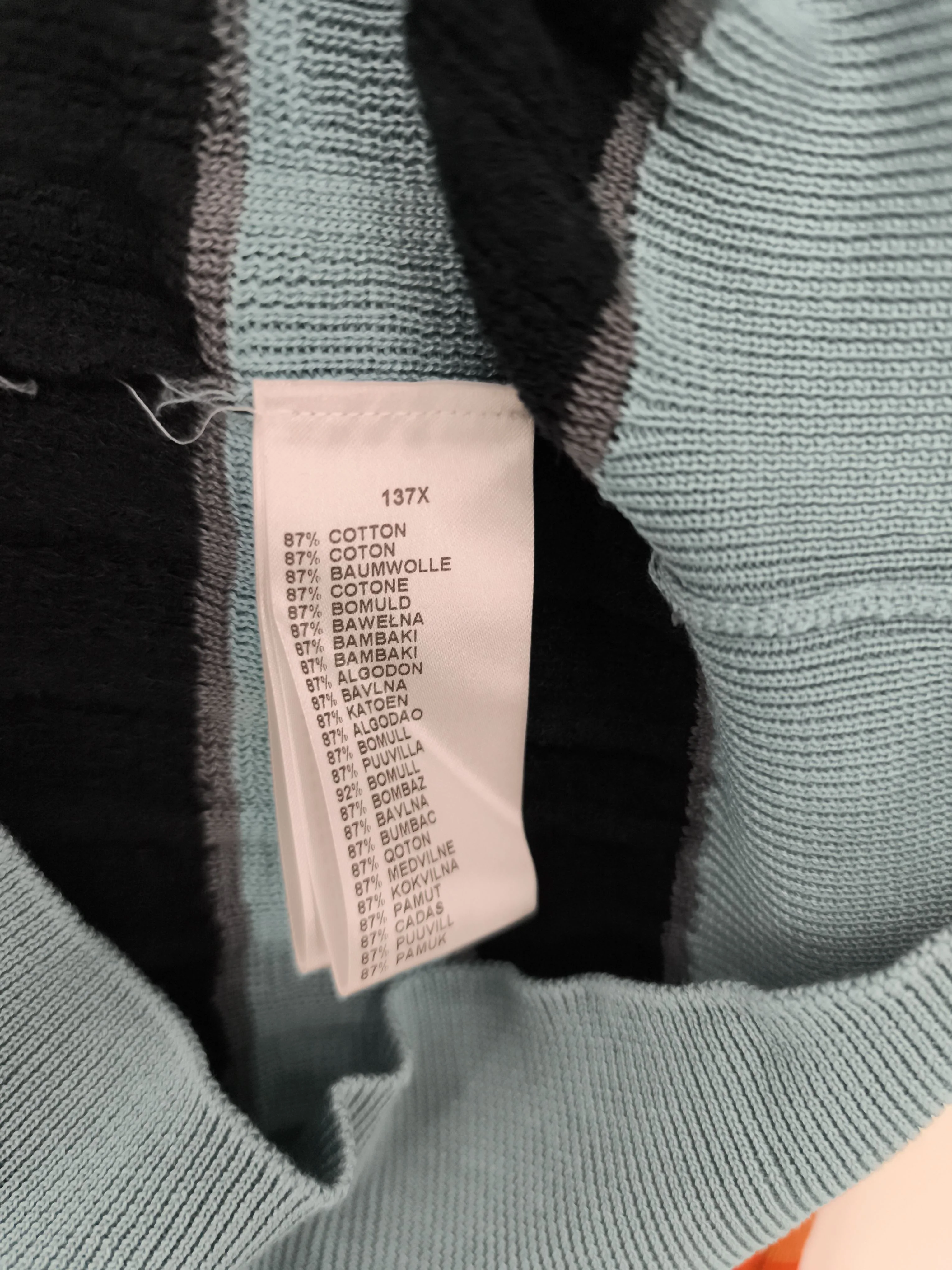 Paul Smith Men's Jumper M Multi 100% Cotton Pullover New with tags - Image 6