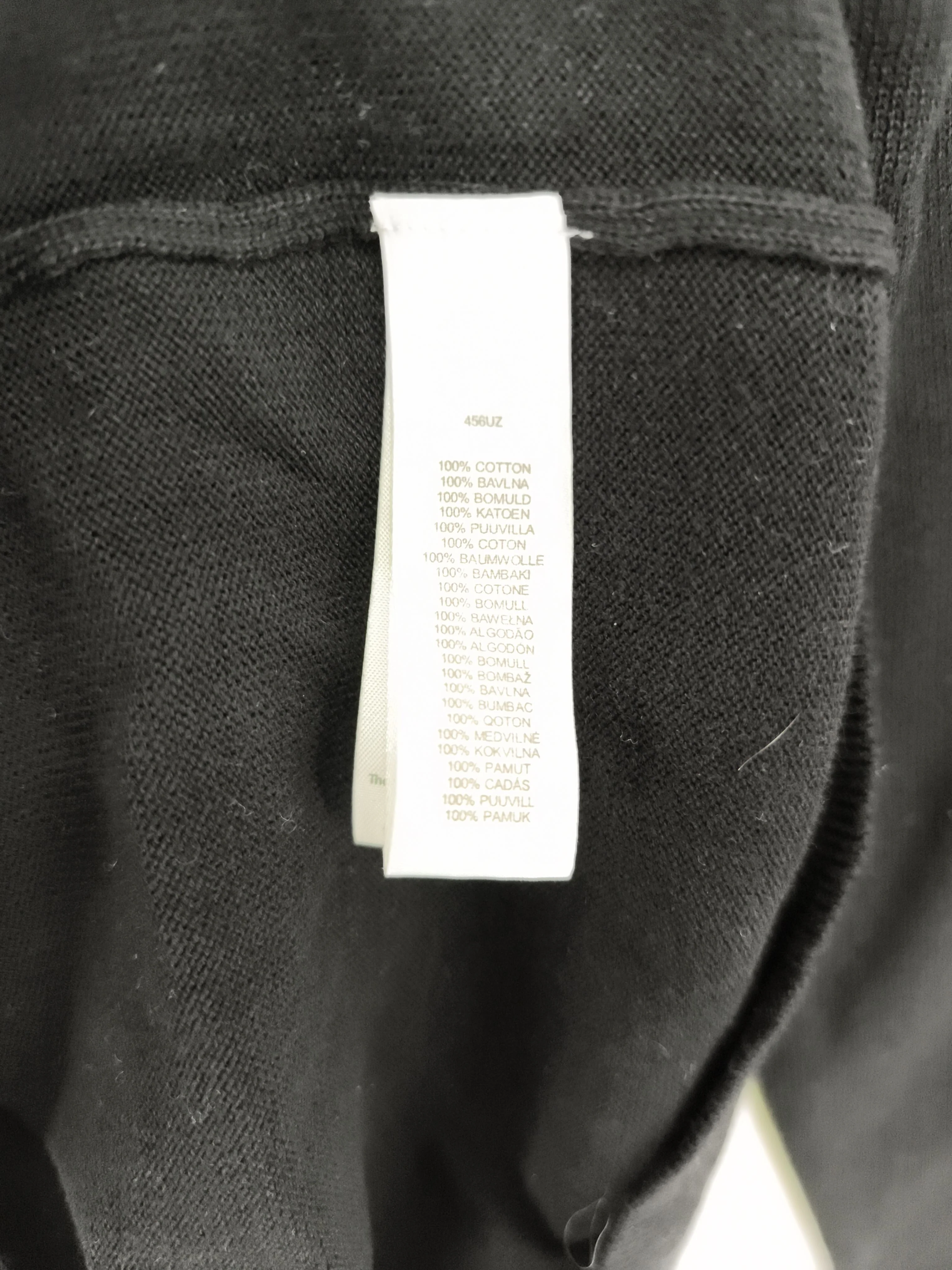 Paul Smith Men's Jumper S Black 100% Cotton Mock Neck Pullover New with tags - Image 6