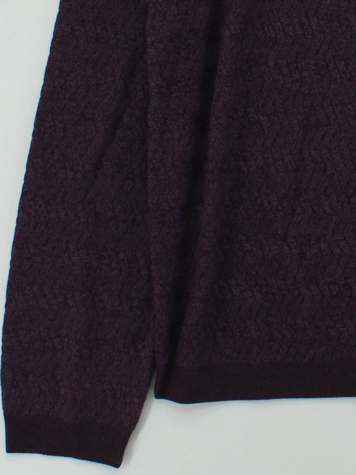 Paul Smith Men's Jumper XXL Purple 100% Wool Pullover New with tags - Image 4