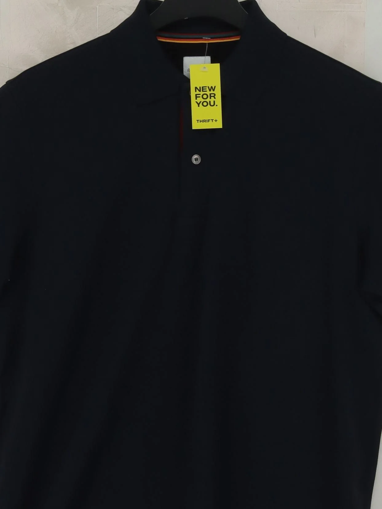 Paul Smith Men's Polo M Black 100% Cotton Basic - Image 3