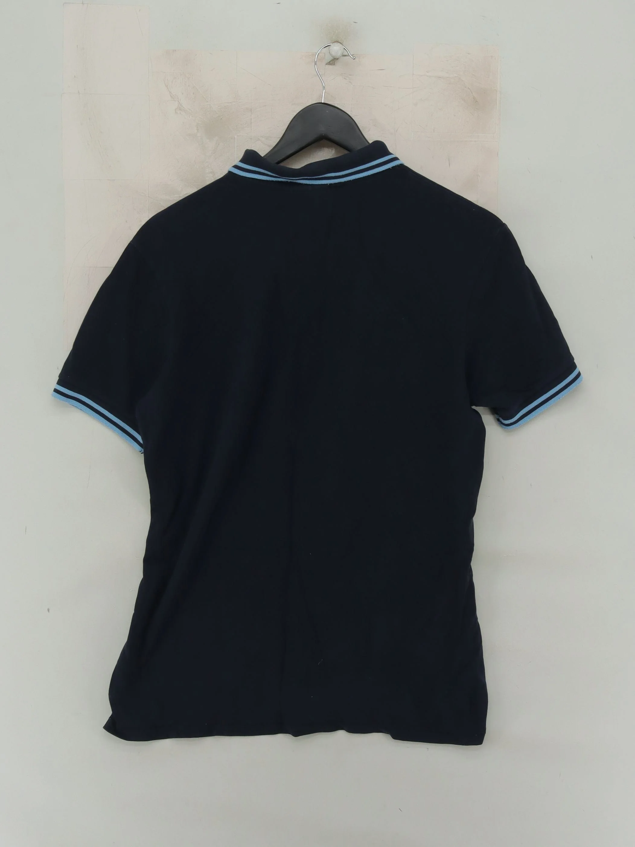 Paul Smith Men's Polo M Blue 100% Cotton Basic - Image 2
