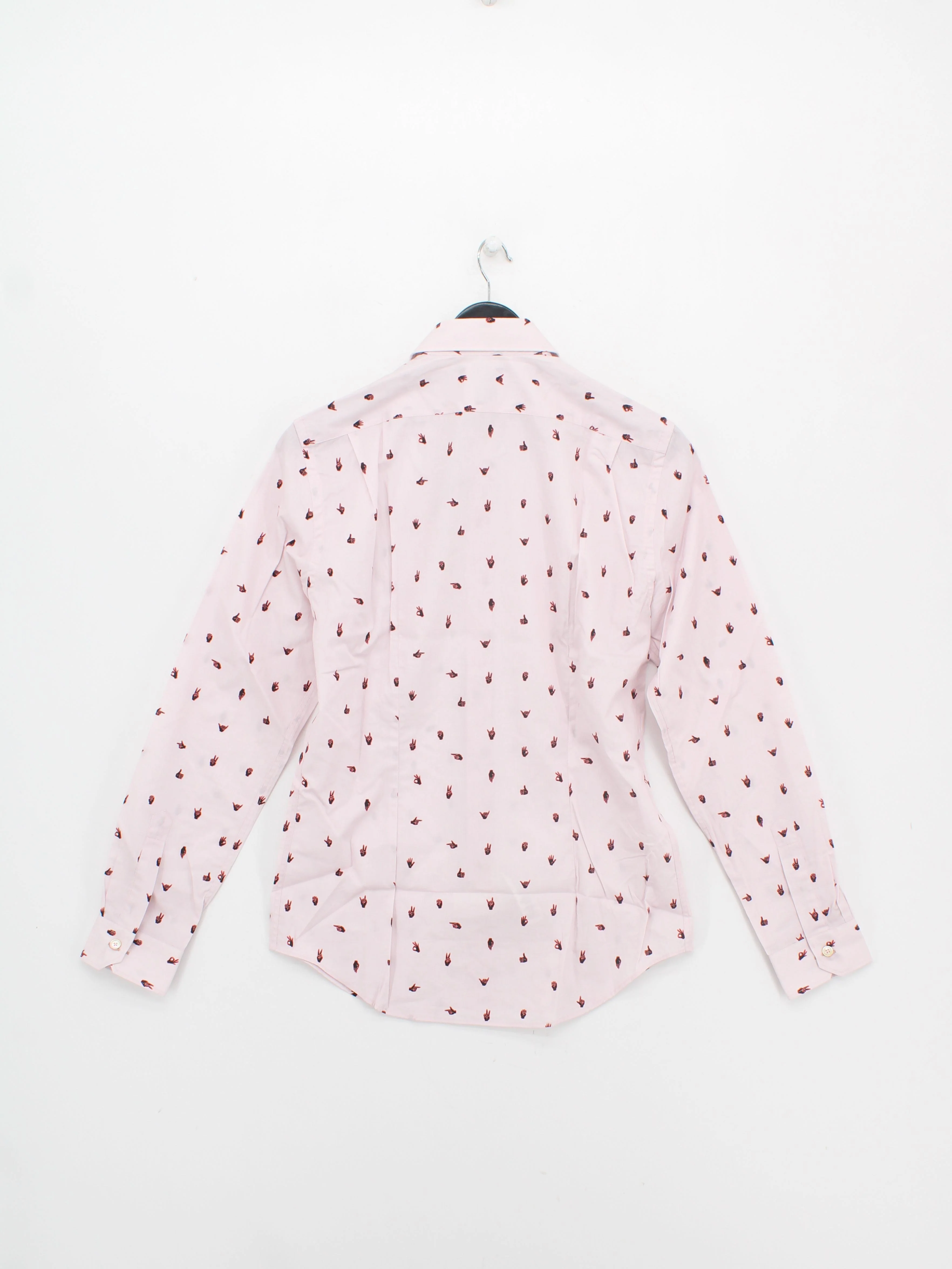 Paul Smith Men's Shirt Chest: 15 in Pink 100% Cotton Basic New with tags - Image 2