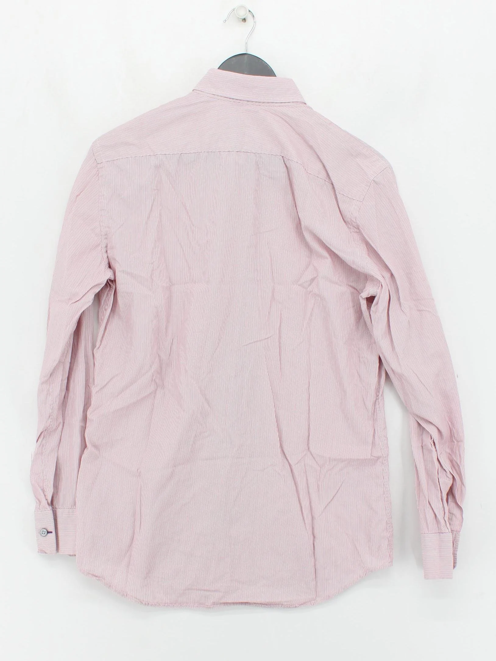 Paul Smith Men's Shirt Chest: 39 in Red Striped 100% Other Basic - Image 2