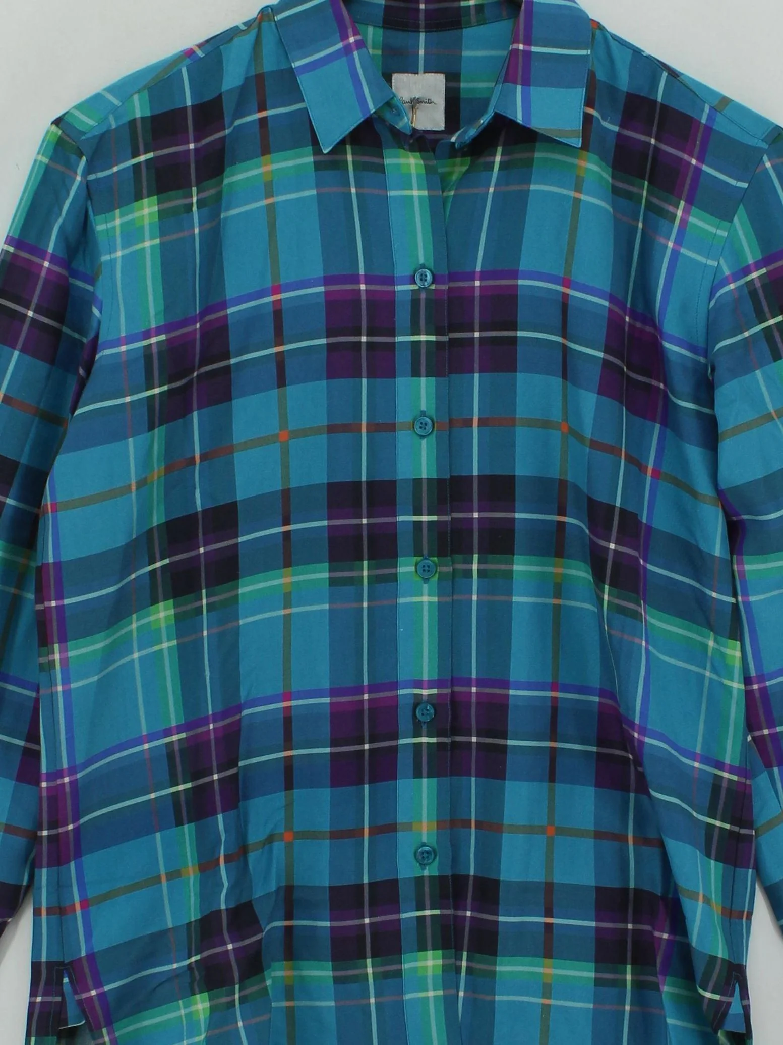 Paul Smith Men's Shirt Chest: 40 in Blue 100% Cotton Basic New with tags - Image 3