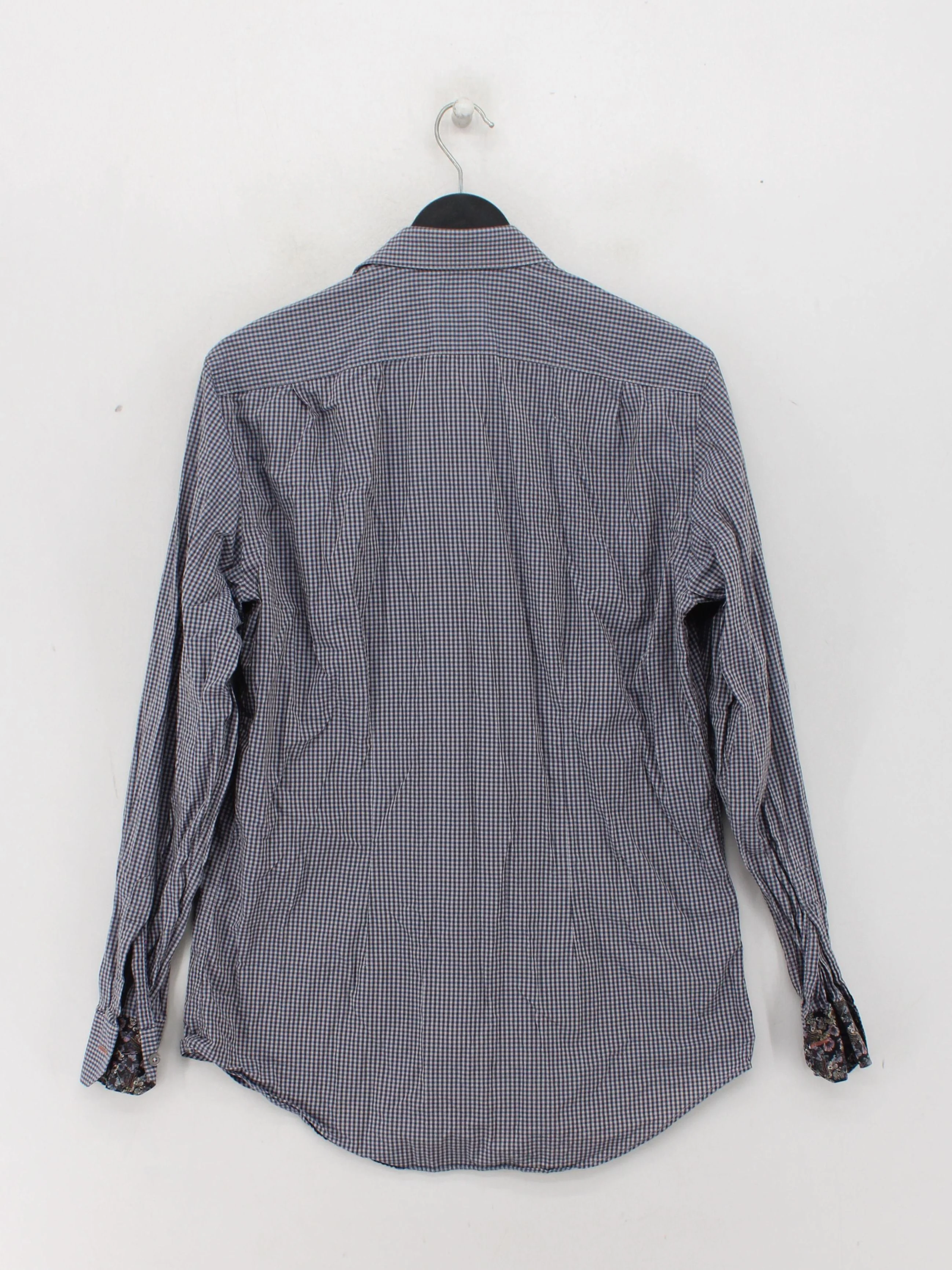 Paul Smith Men's Shirt Chest: 40 in Multi Checkered 100% Cotton Basic - Image 2