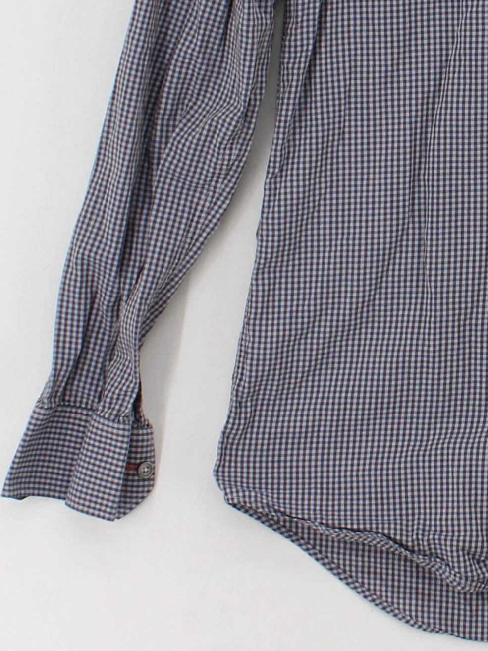Paul Smith Men's Shirt Chest: 40 in Multi Checkered 100% Cotton Basic - Image 4