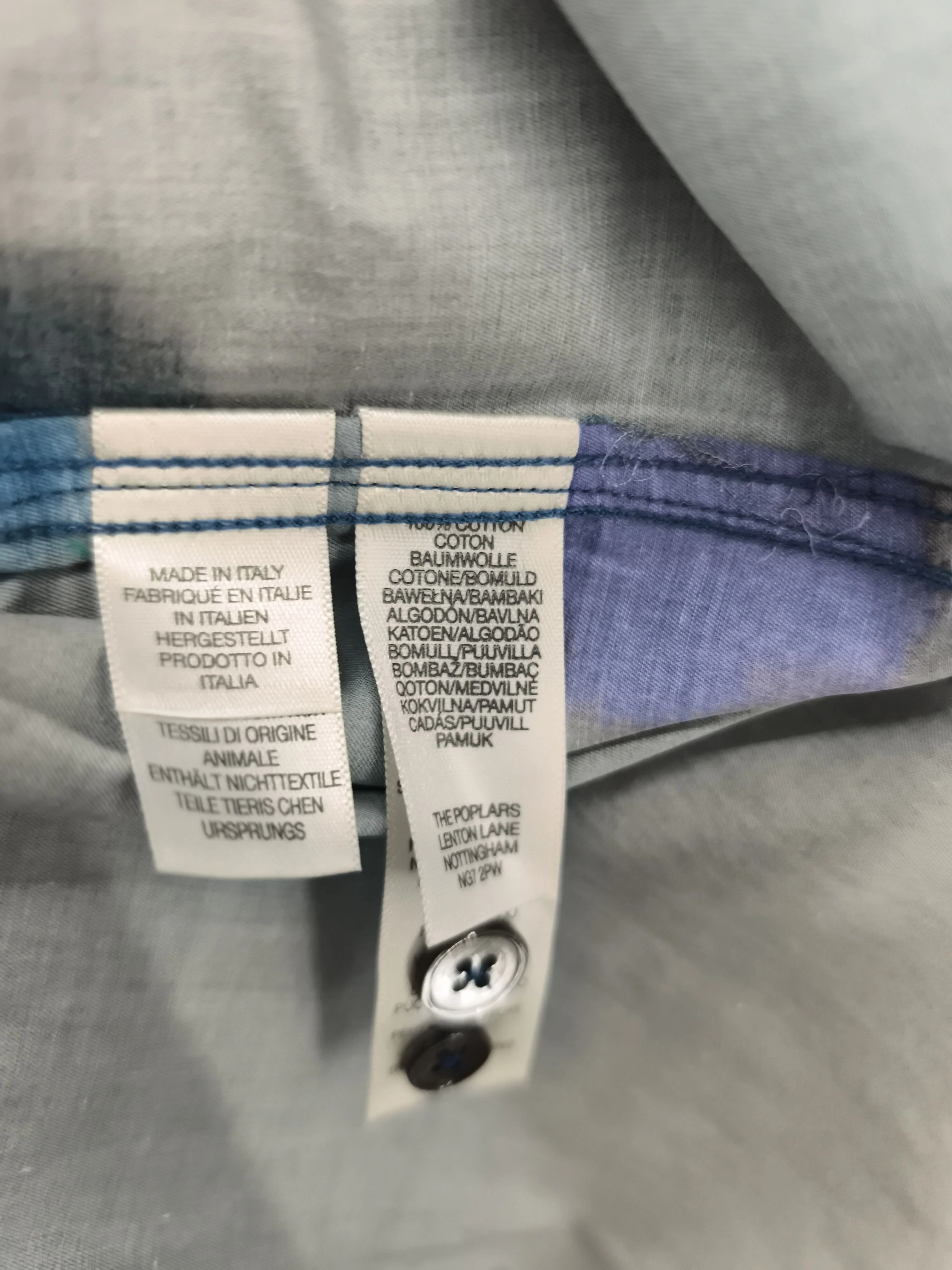 Paul Smith Men's Shirt L Multi 100% Cotton Basic New with tags - Image 6