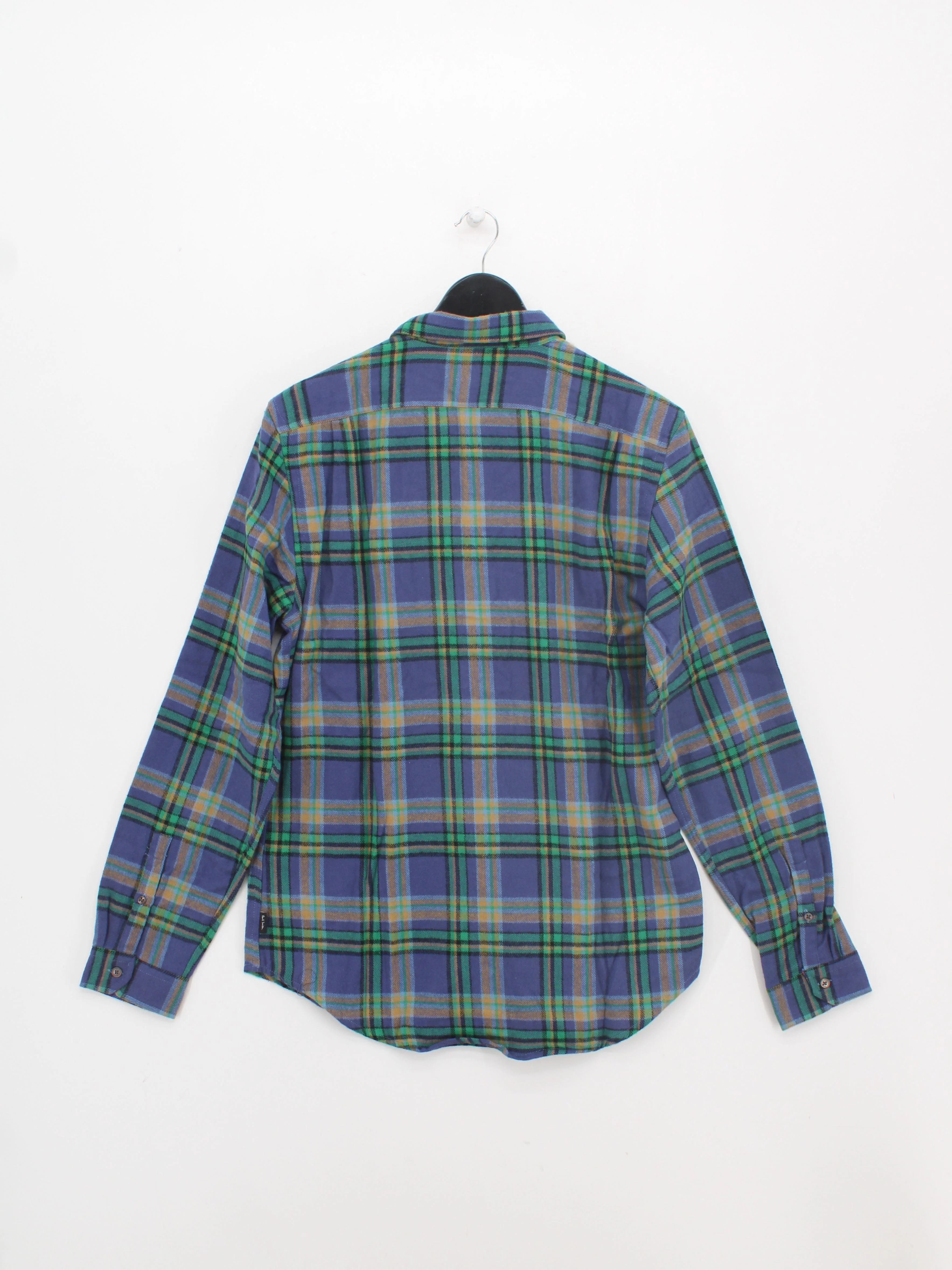 Paul Smith Men's Shirt L Multi Checkered 100% Cotton Basic New with tags - Image 2