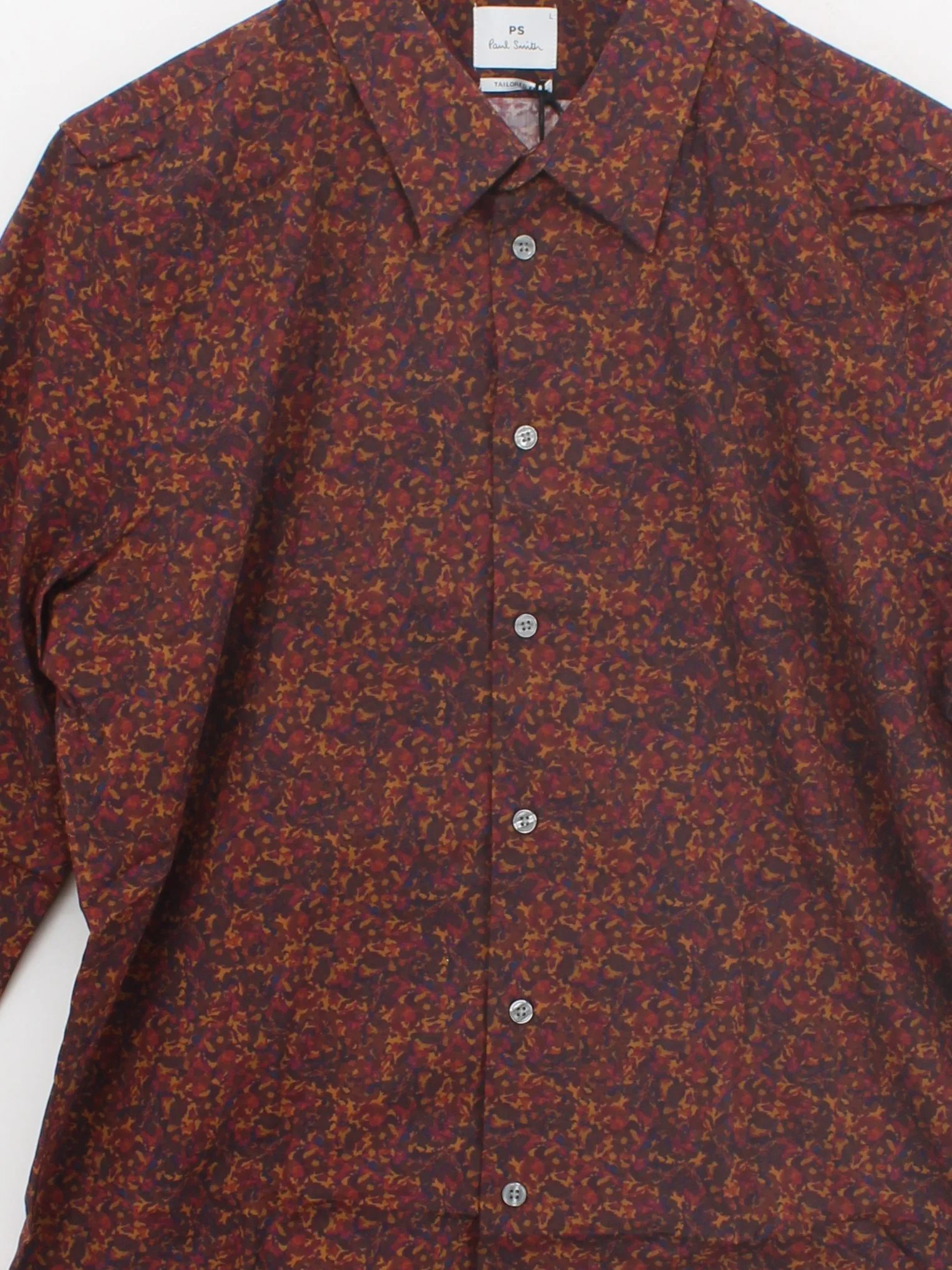 Paul Smith Men's Shirt L Multi Cotton with Elastane Basic New with tags - Image 3