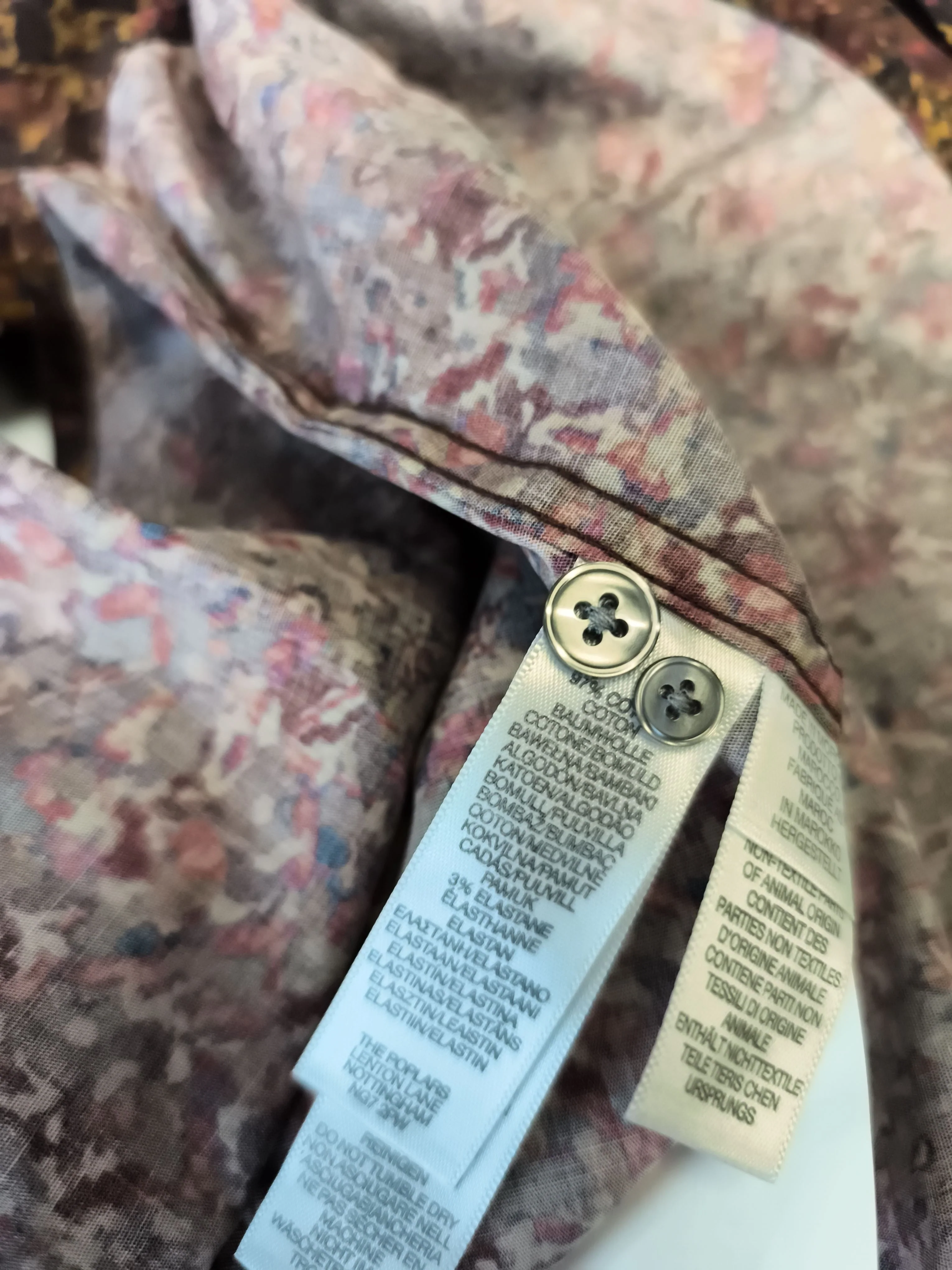 Paul Smith Men's Shirt L Multi Cotton with Elastane Basic New with tags - Image 6