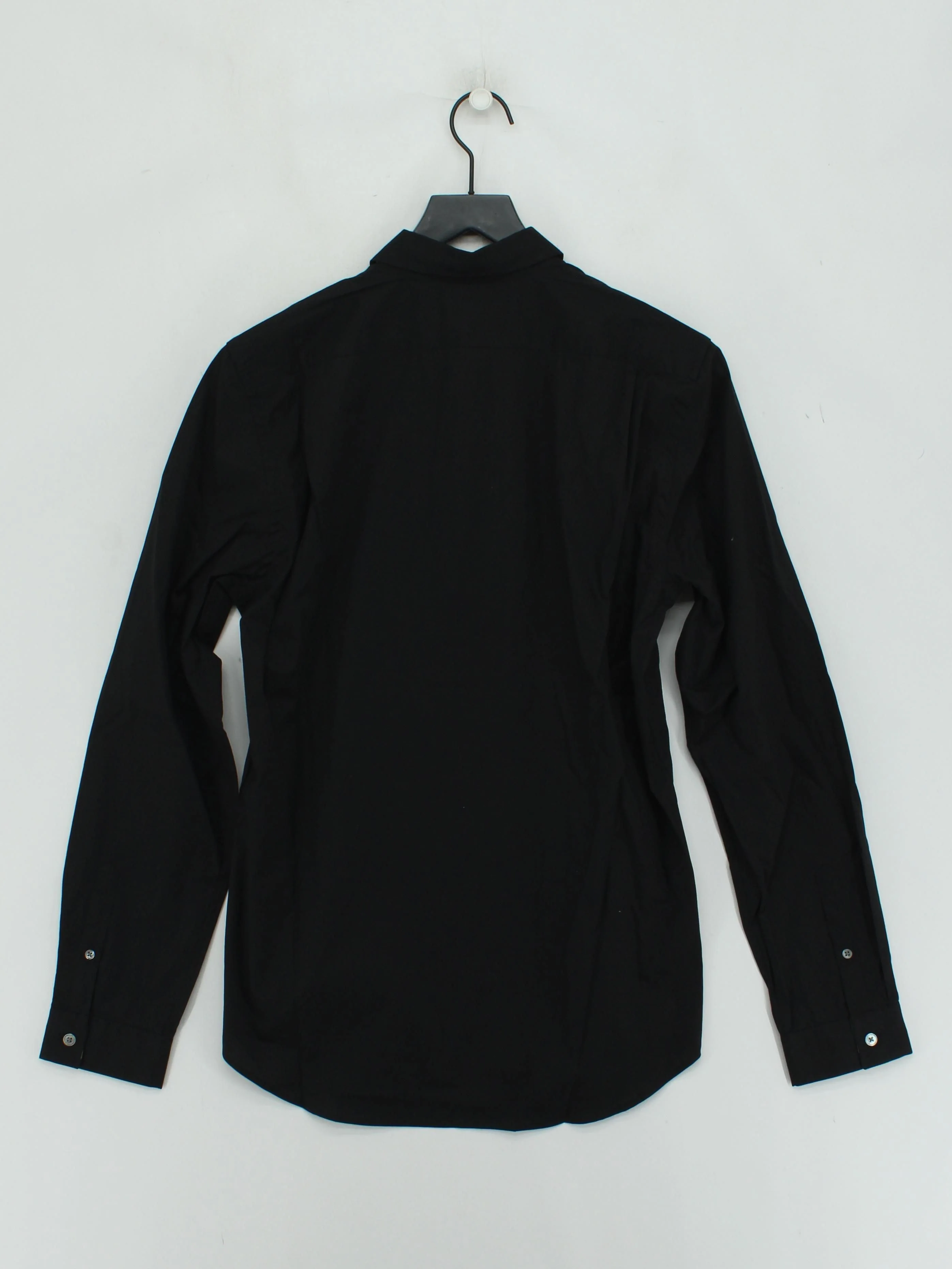 Paul Smith Men's Shirt M Black 100% Cotton Basic New with tags - Image 2