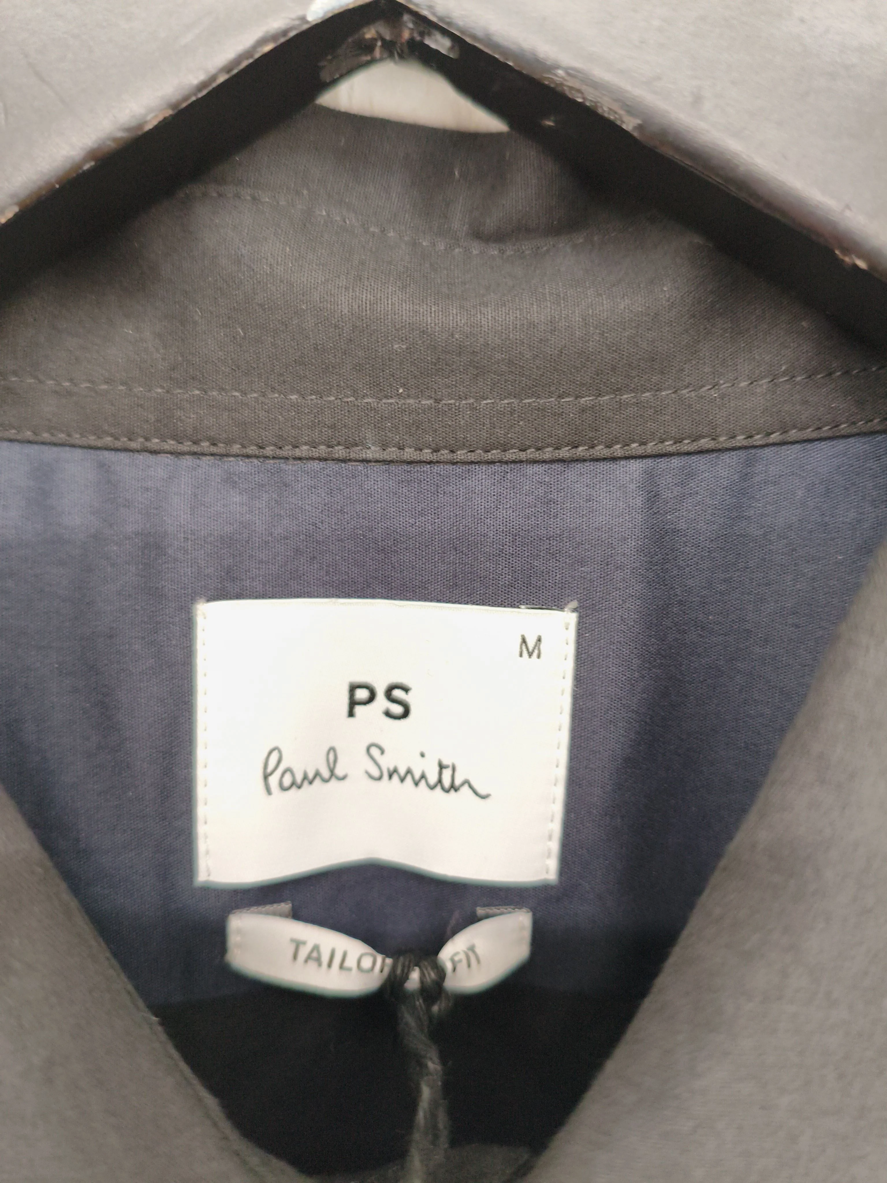 Paul Smith Men's Shirt M Black 100% Cotton Basic New with tags - Image 5