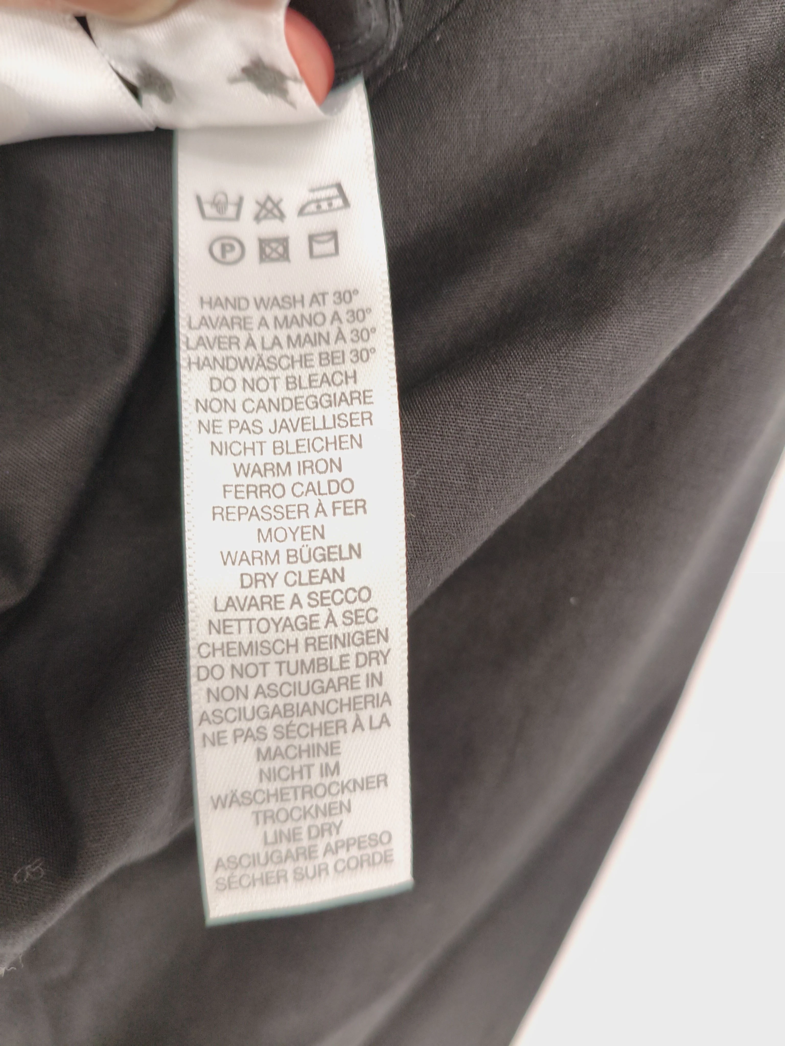 Paul Smith Men's Shirt M Black 100% Cotton Basic New with tags - Image 6