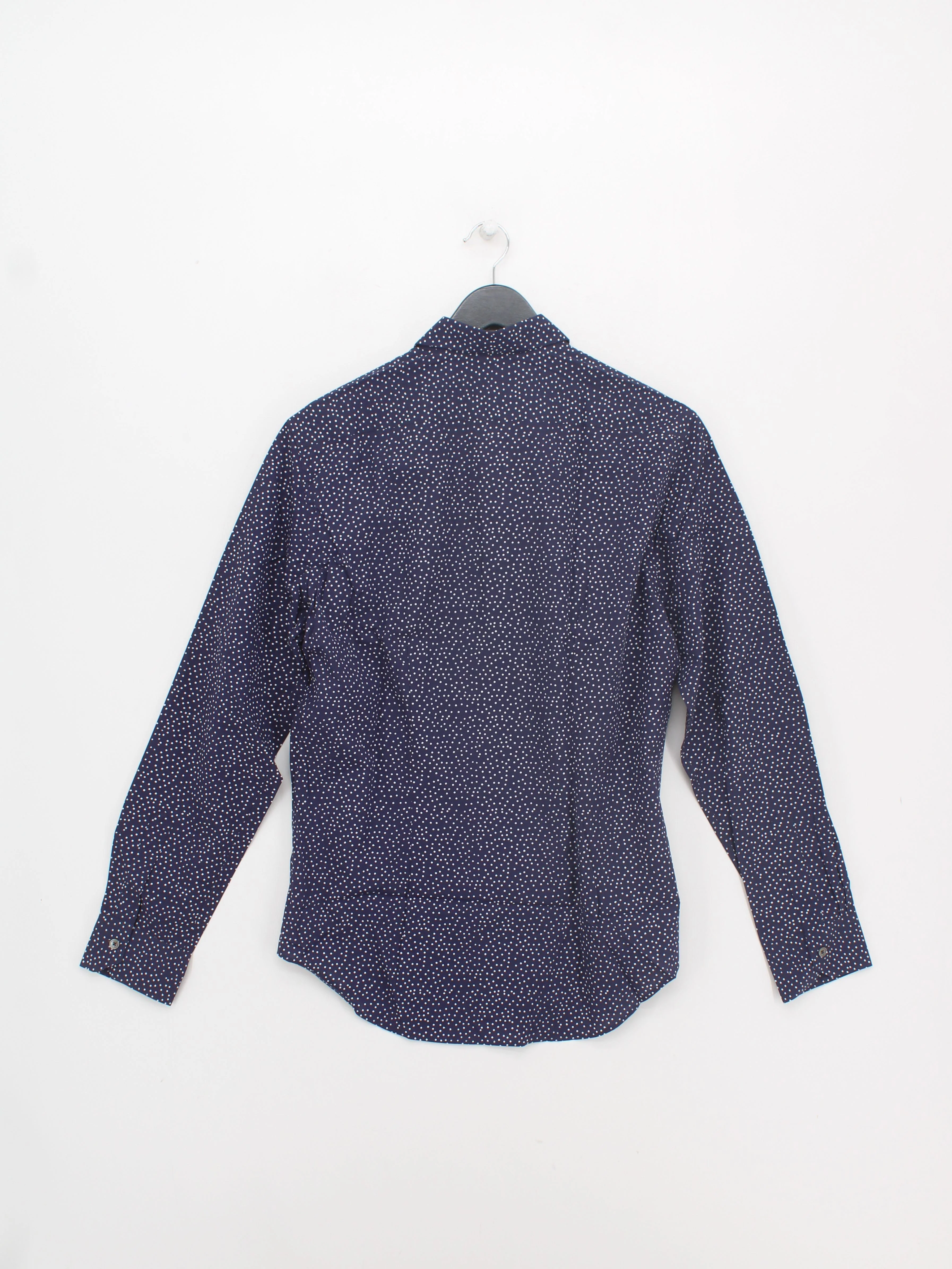 Paul Smith Men's Shirt M Blue Polkadot 100% Cotton Basic New with tags - Image 2