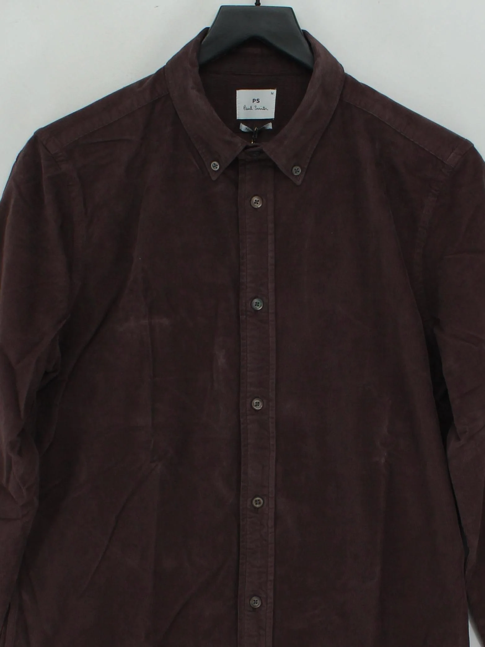 Paul Smith Men's Shirt M Brown 100% Cotton Basic New with tags - Image 3