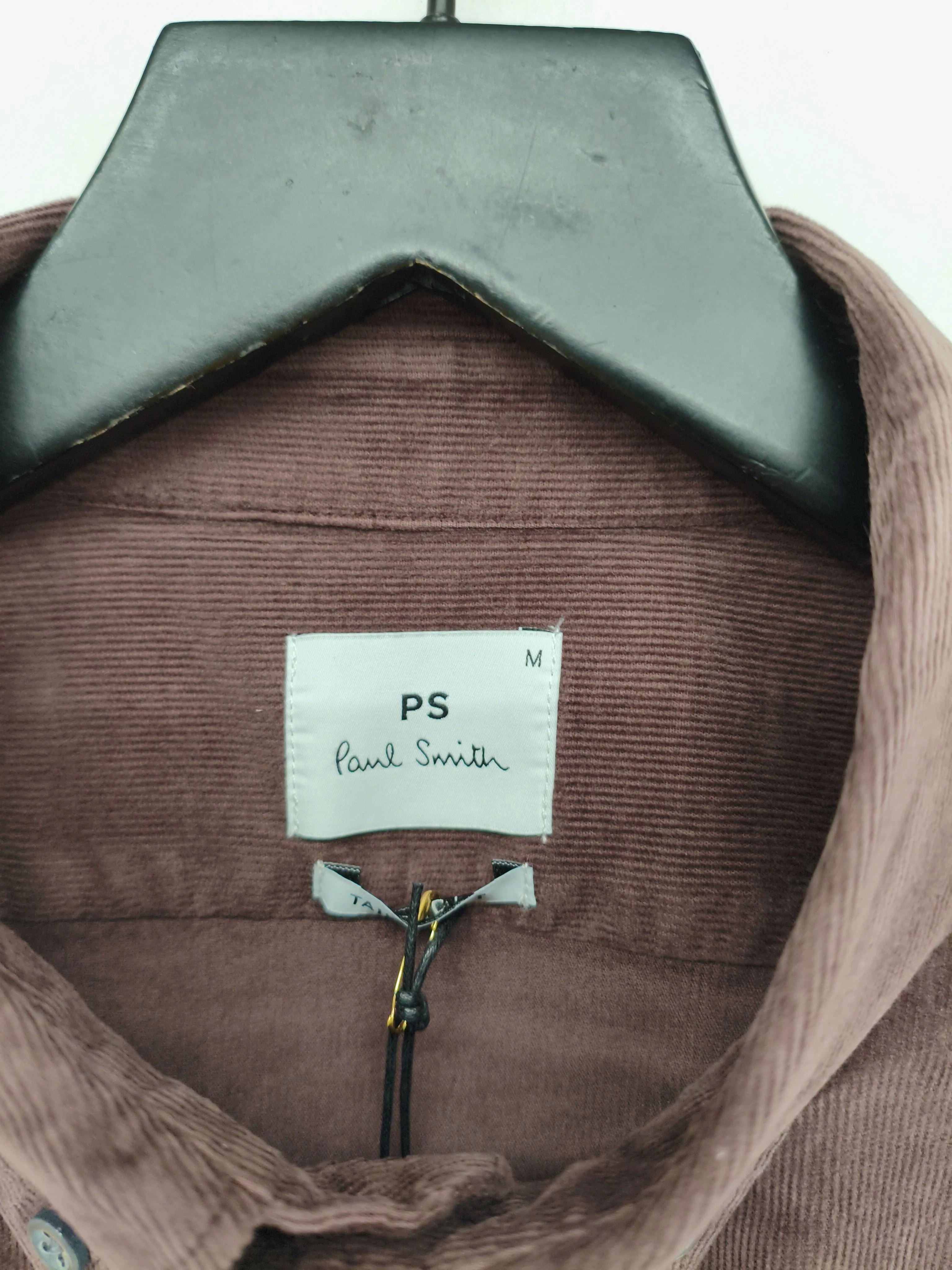Paul Smith Men's Shirt M Brown 100% Cotton Basic New with tags - Image 5