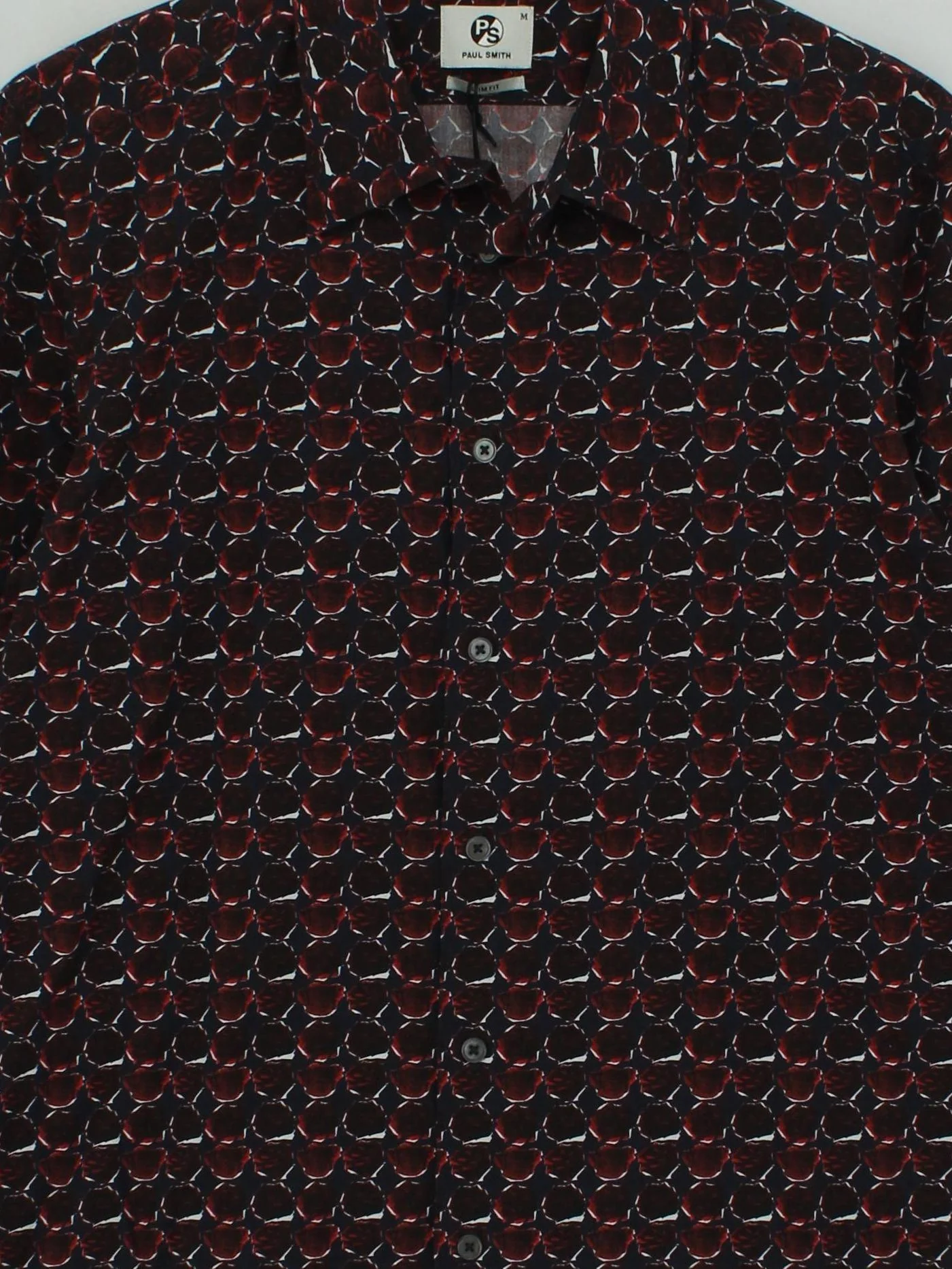 Paul Smith Men's Shirt M Brown 100% Cotton Basic New with tags - Image 3