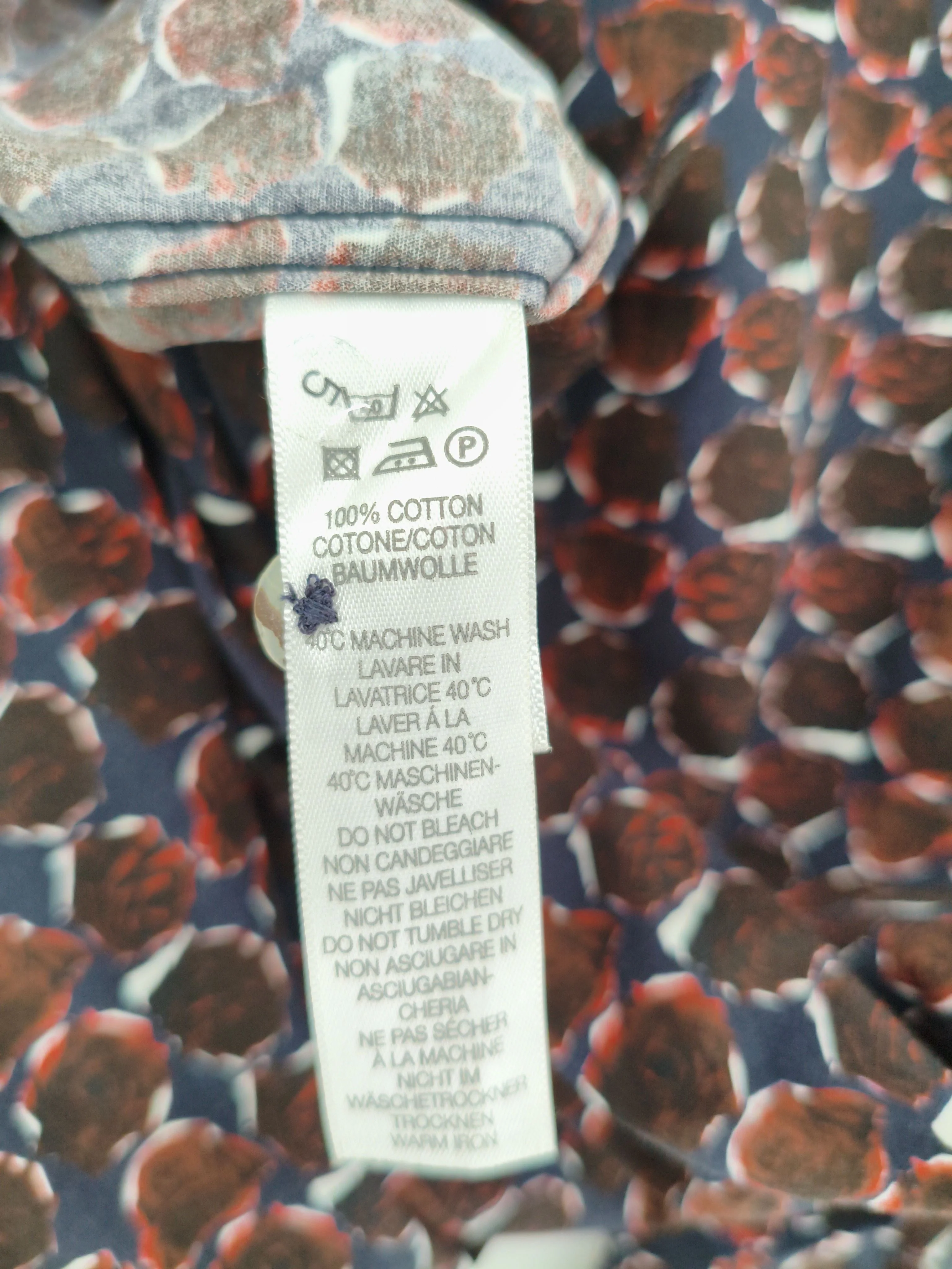 Paul Smith Men's Shirt M Brown 100% Cotton Basic New with tags - Image 6