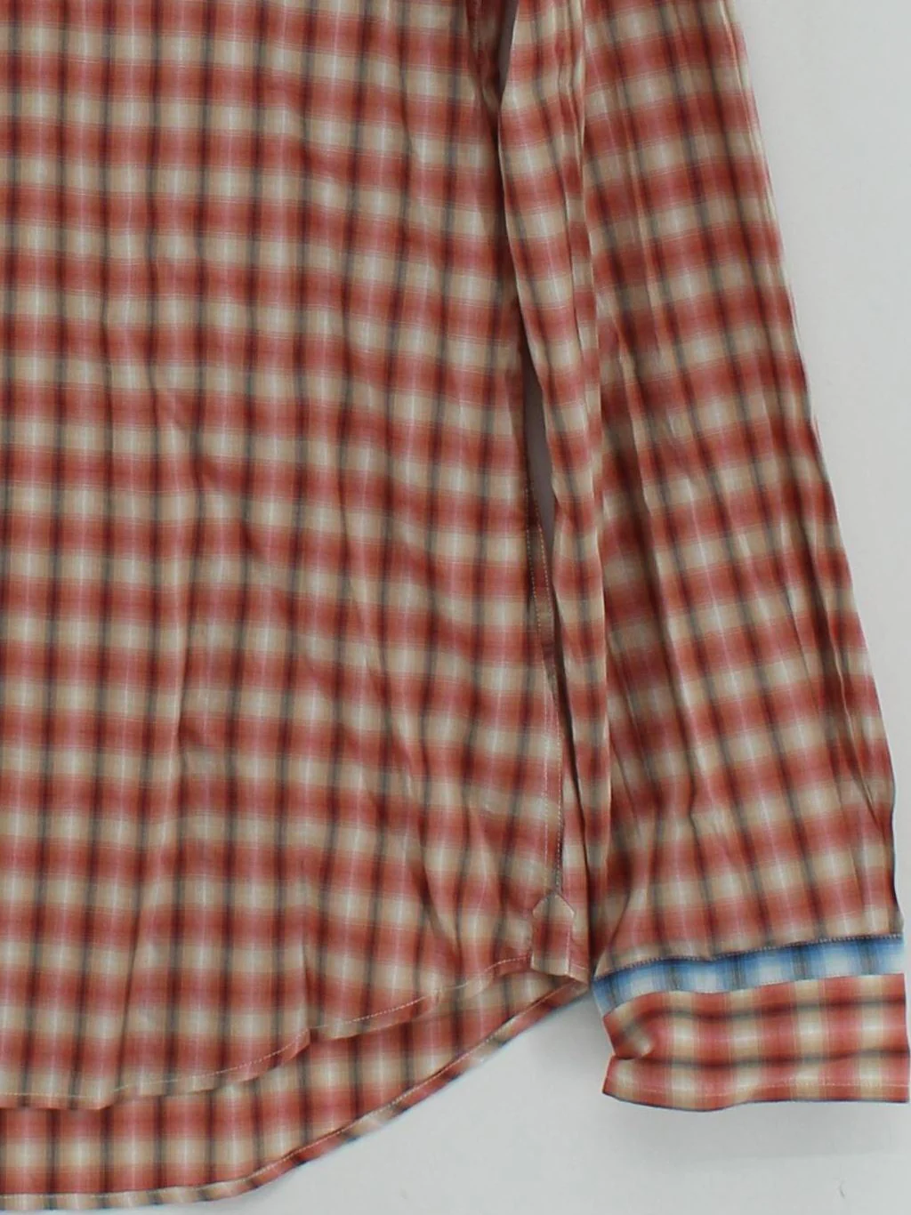 Paul Smith Men's Shirt M Pink Checkered 100% Cotton Basic New with tags - Image 4