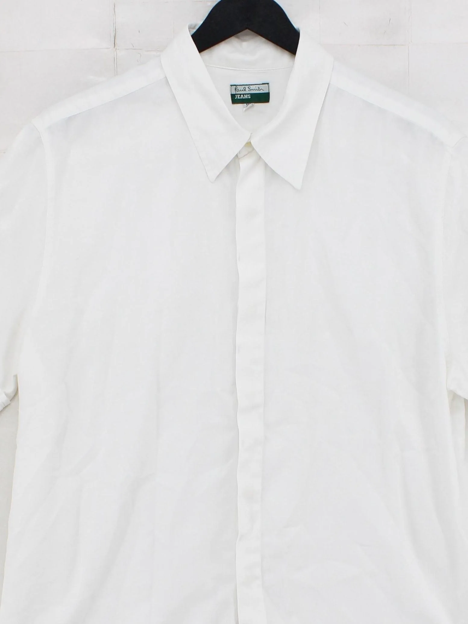 Paul Smith Men's Shirt M White 100% Cotton Basic - Image 3