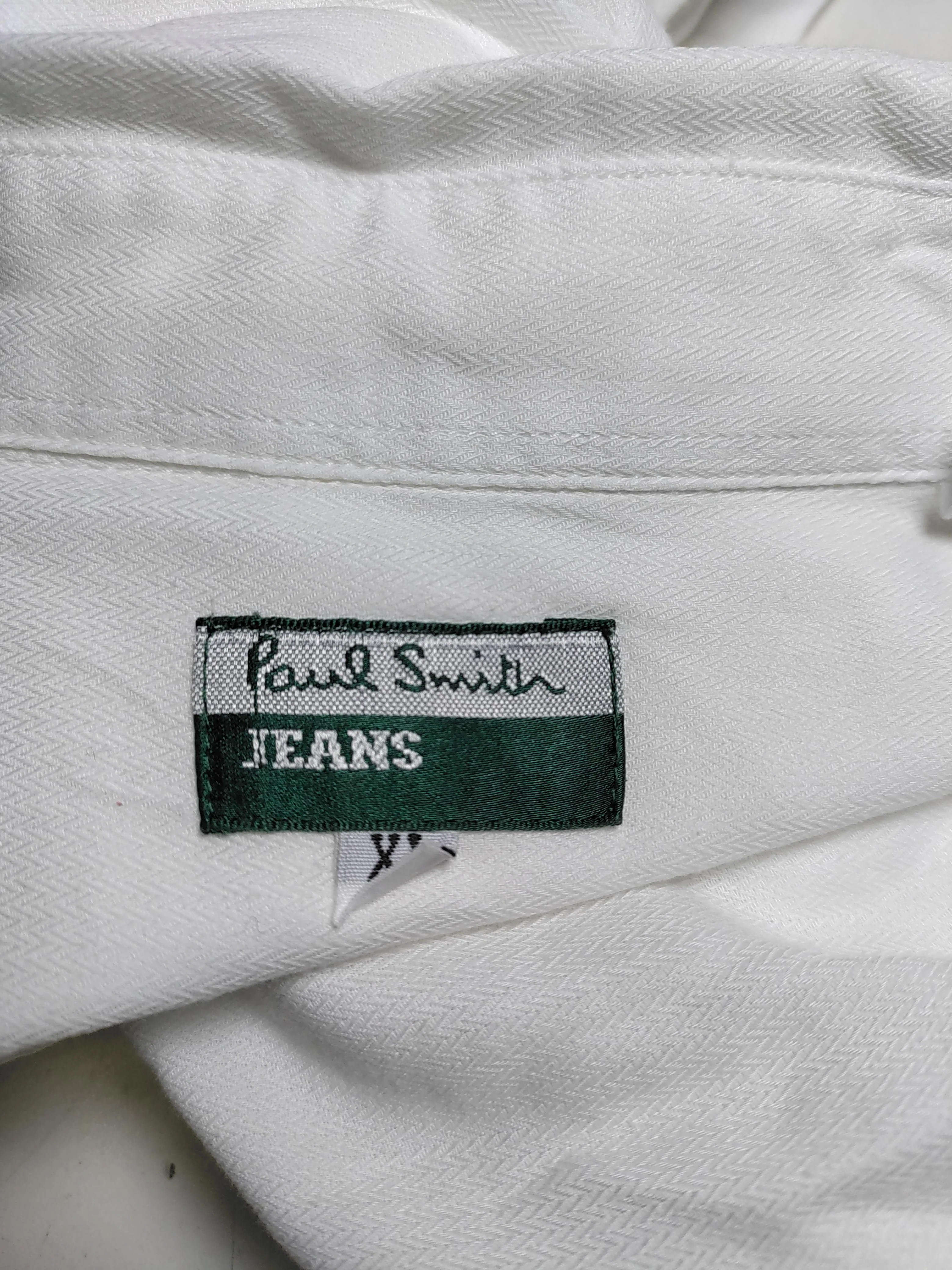 Paul Smith Men's Shirt M White 100% Cotton Basic - Image 5