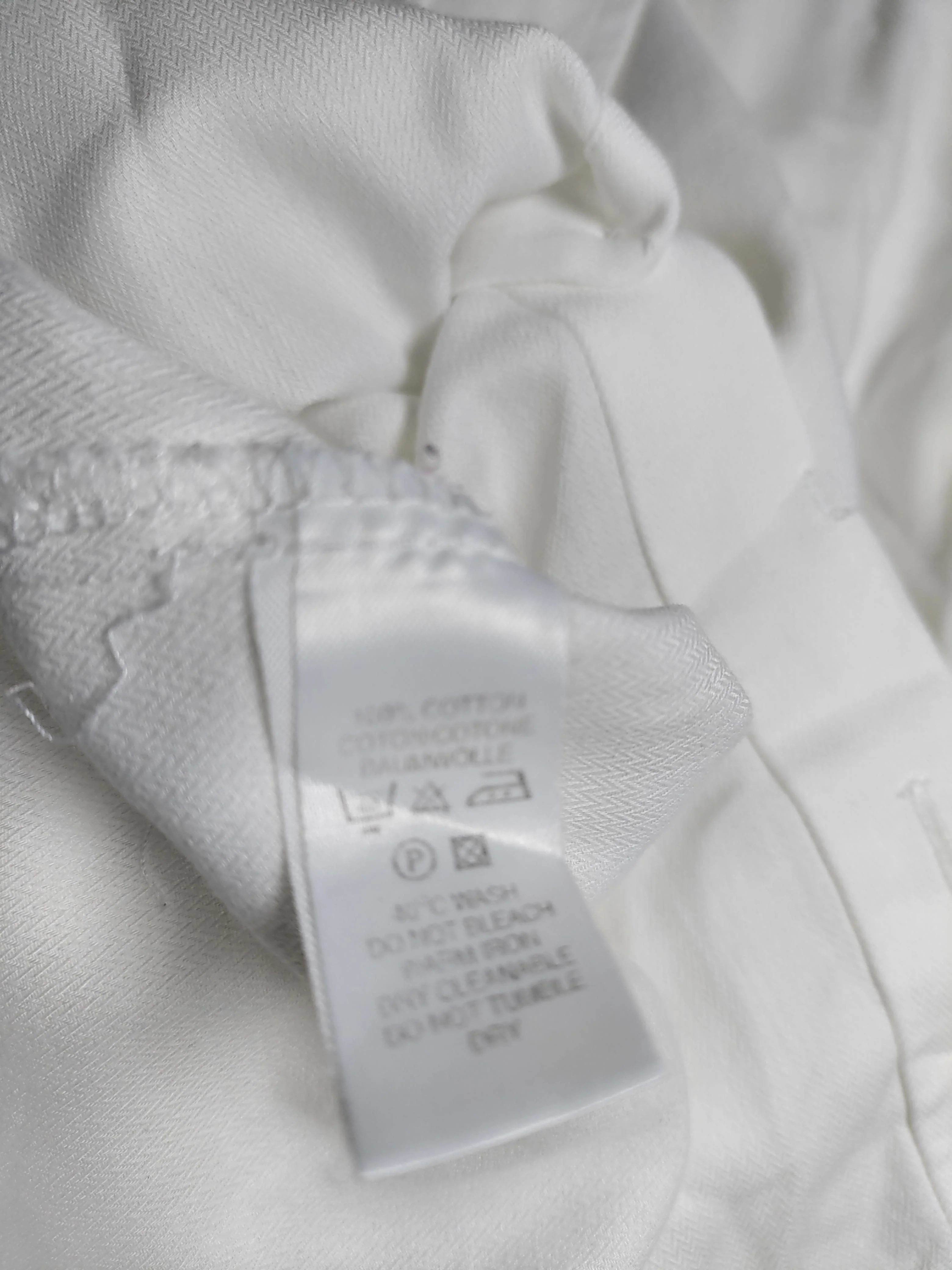 Paul Smith Men's Shirt M White 100% Cotton Basic - Image 6