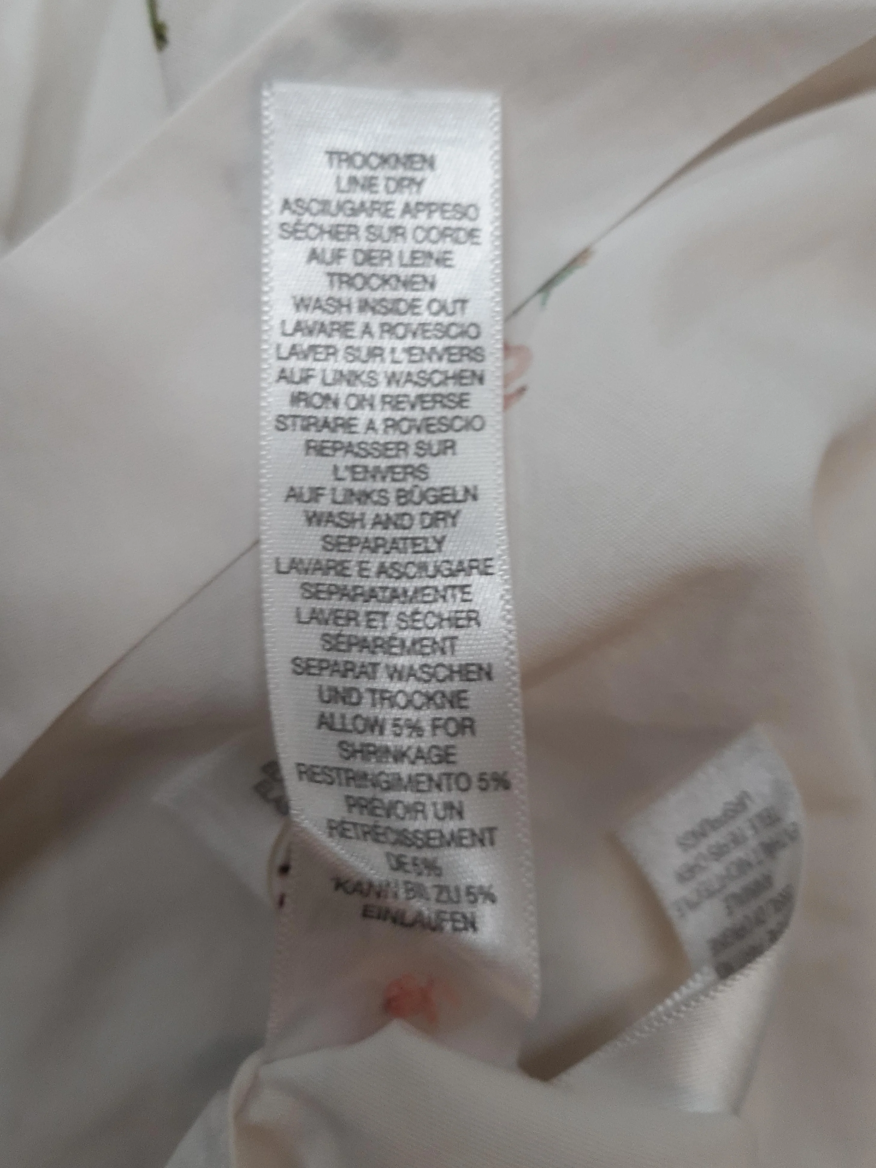 Paul Smith Men's Shirt M White Graphic Cotton with Elastane Basic - Image 7