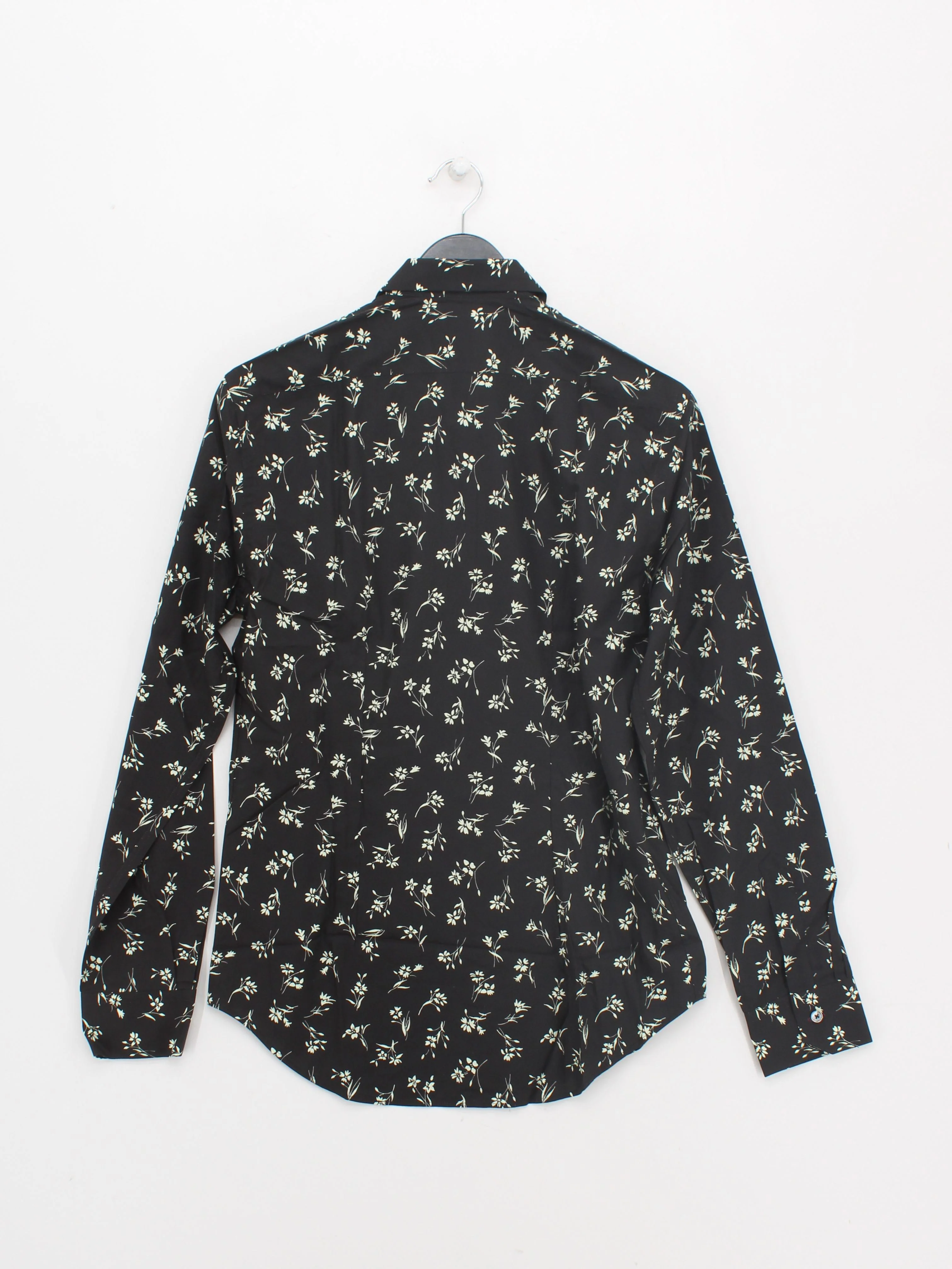 Paul Smith Men's Shirt S Black Cotton with Lyocell Modal Basic New with tags - Image 2
