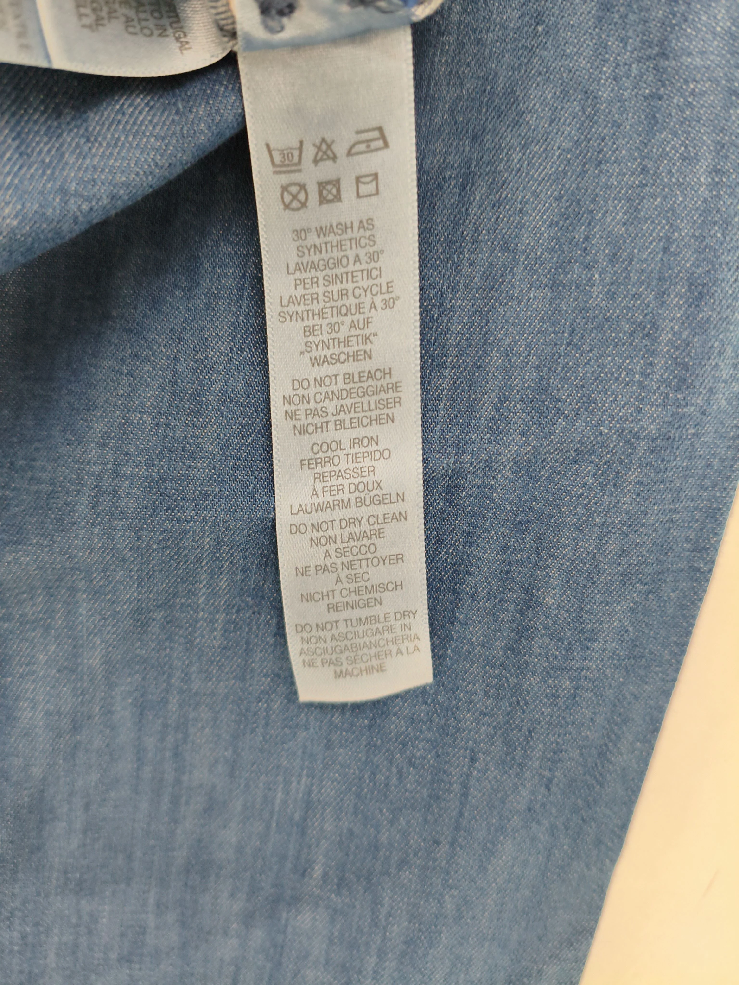 Paul Smith Men's Shirt S Blue 100% Cotton Basic New with tags - Image 6