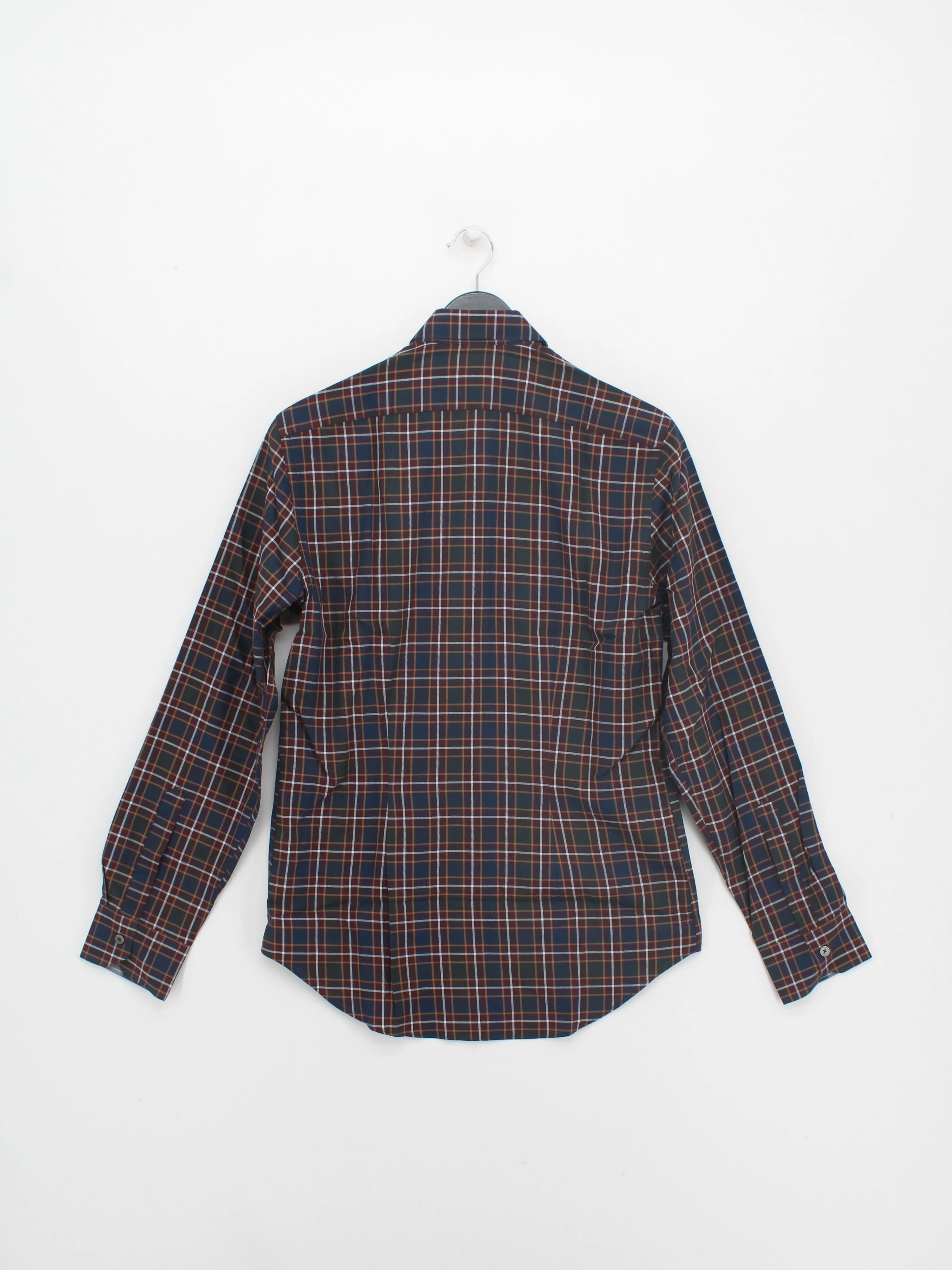 Paul Smith Men's Shirt S Multi Checkered 100% Cotton Basic New with tags - Image 2