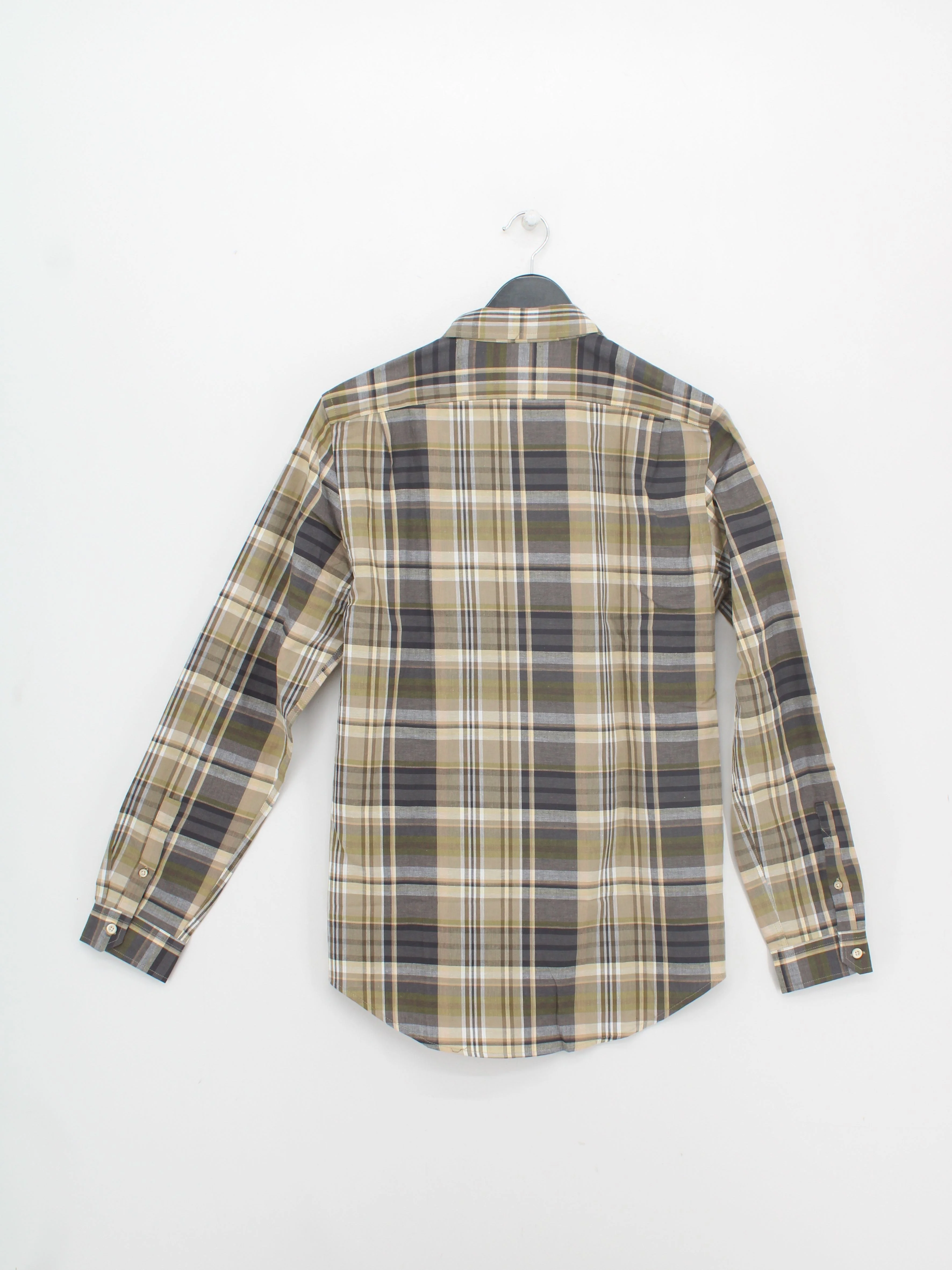 Paul Smith Men's Shirt S Multi Checkered 100% Cotton Basic New with tags - Image 2