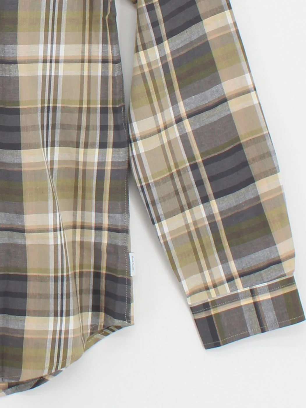 Paul Smith Men's Shirt S Multi Checkered 100% Cotton Basic New with tags - Image 4