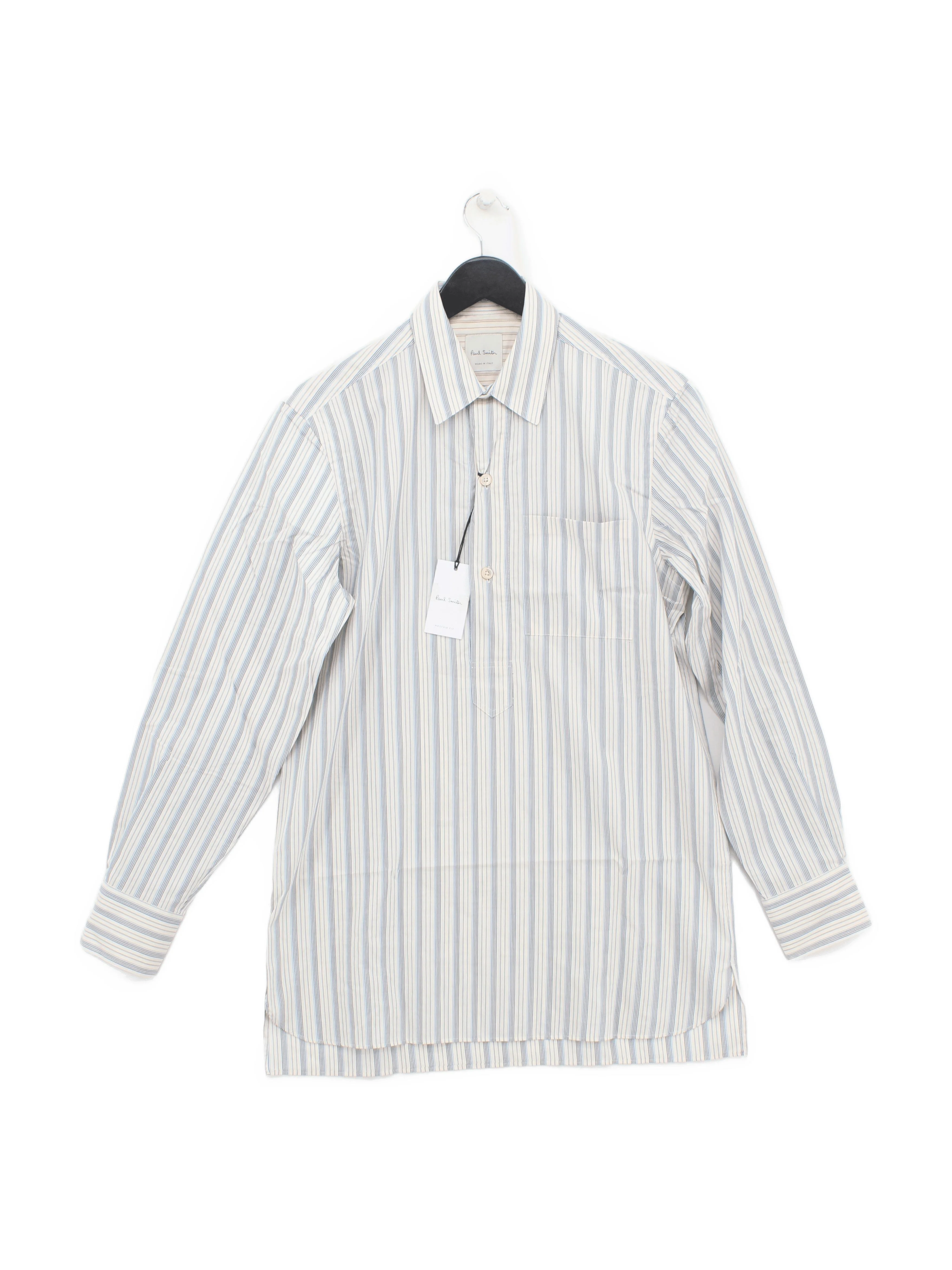 Paul Smith Men's Shirt S Multi Striped 100% Cotton Basic New with tags