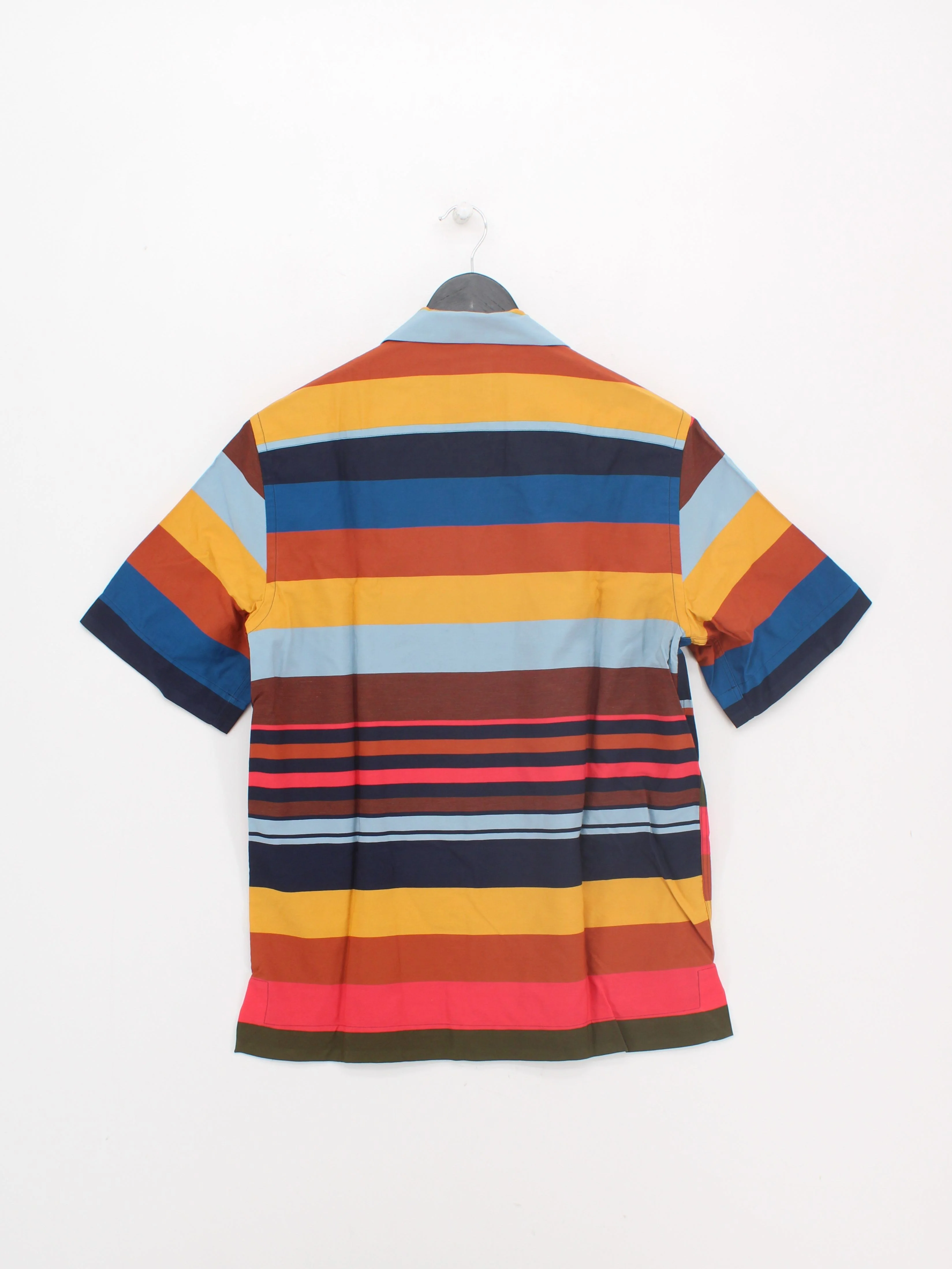 Paul Smith Men's Shirt S Multi Striped Viscose with Nylon Basic New with tags - Image 2