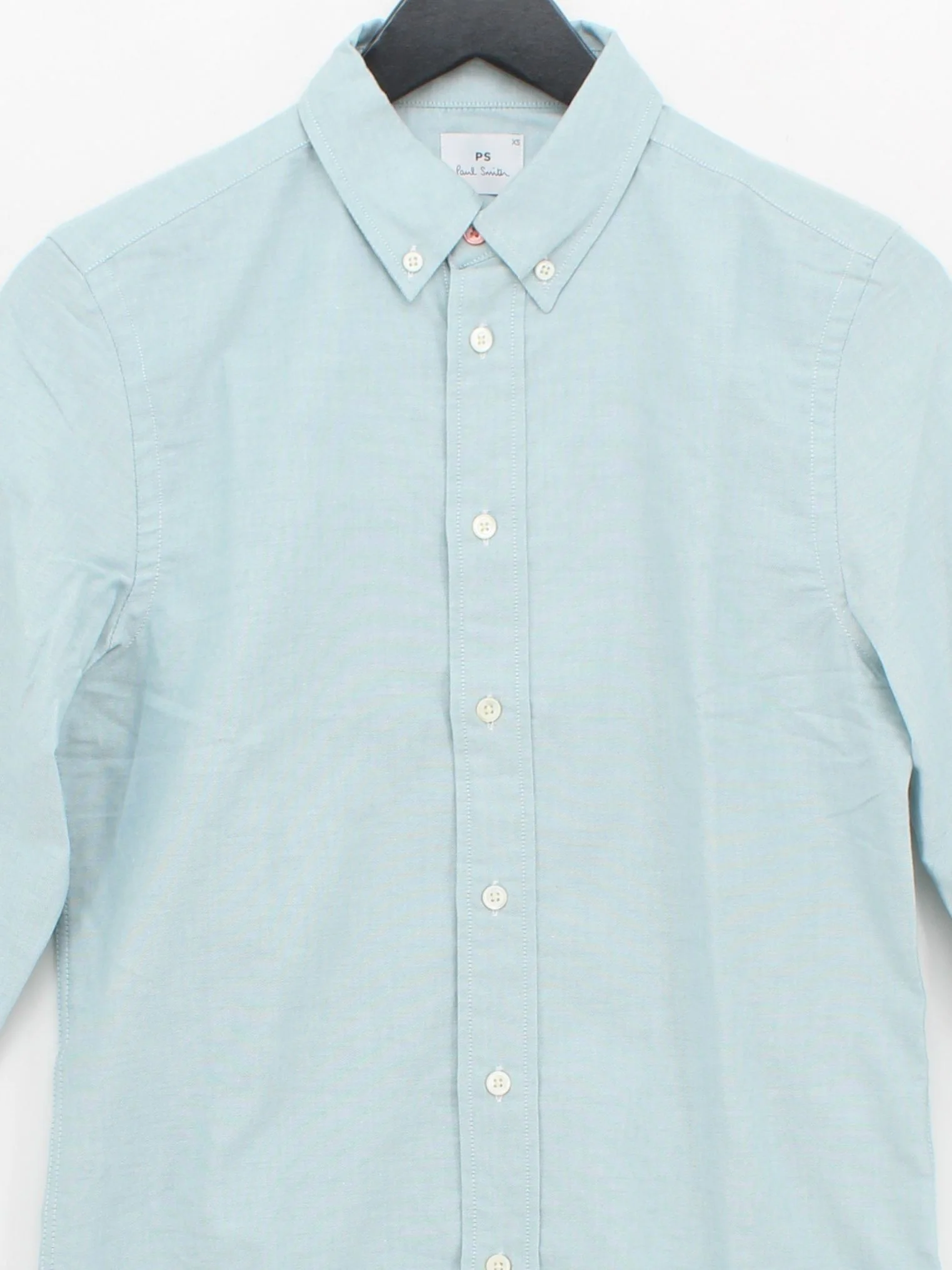 Paul Smith Men's Shirt XS Blue 100% Cotton Basic New with tags - Image 3