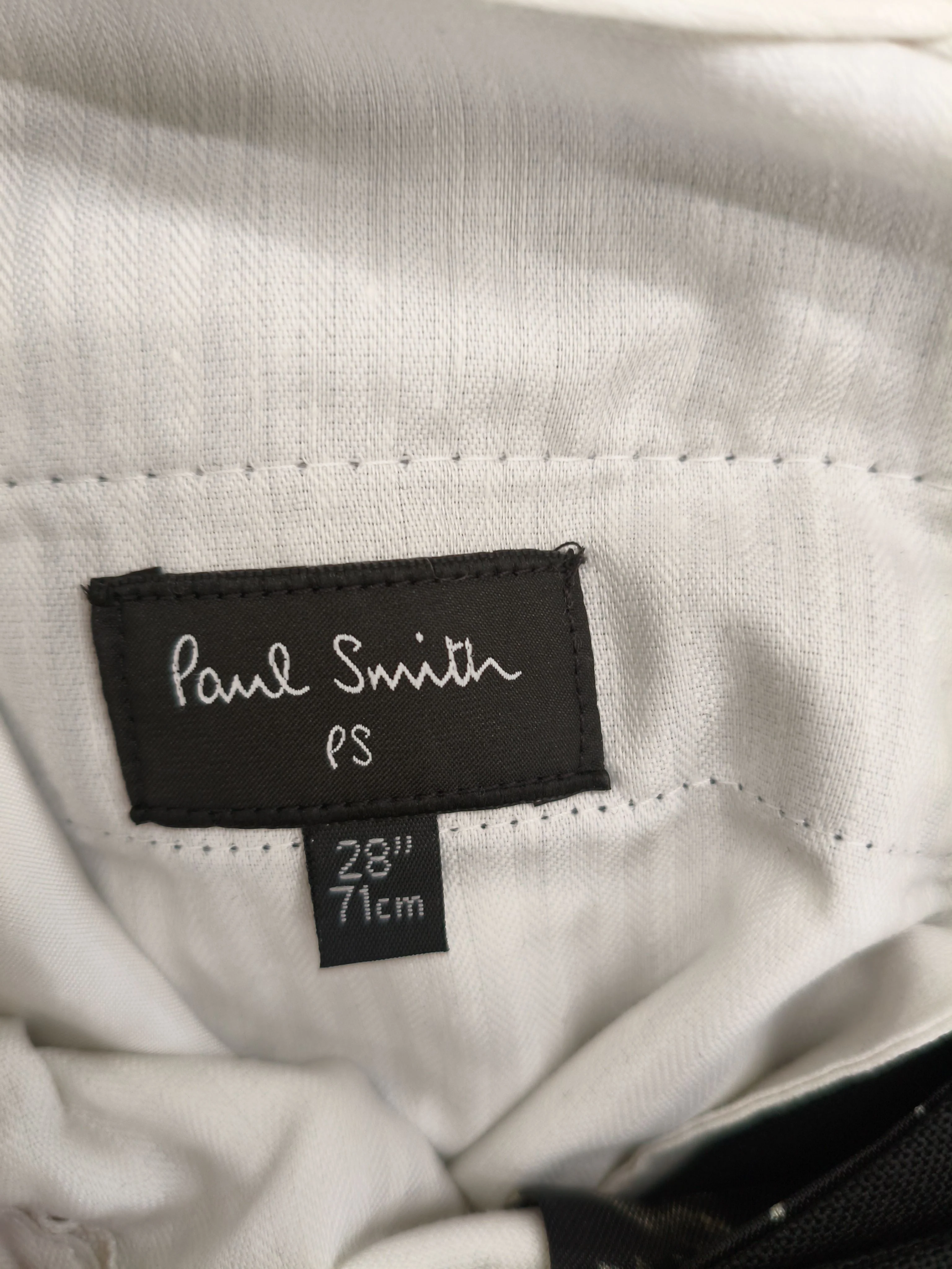 Paul Smith Men's Suit Trousers W 28 in Black Wool New with tags - Image 5