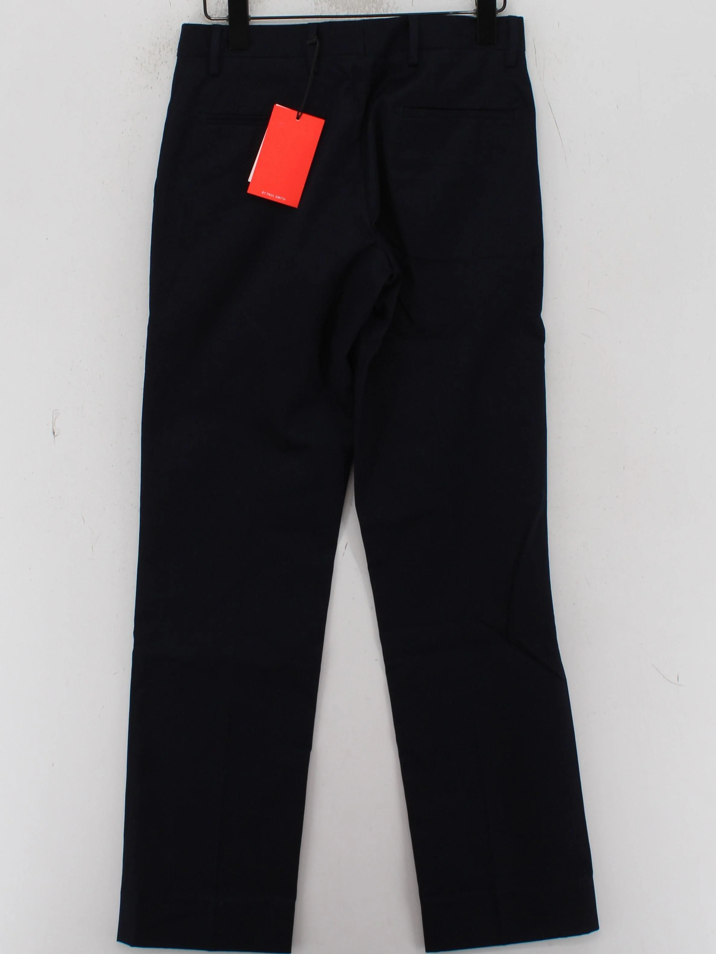 Paul Smith Men's Suit Trousers W 28 in Blue Cotton with Elastane Dress Pants - Image 2