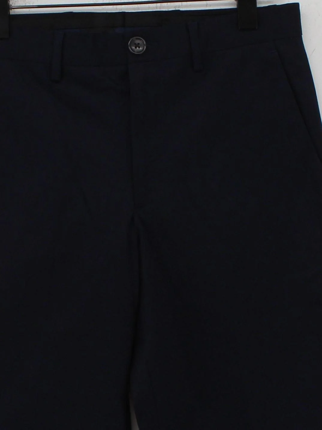 Paul Smith Men's Suit Trousers W 28 in Blue Cotton with Elastane Dress Pants - Image 3