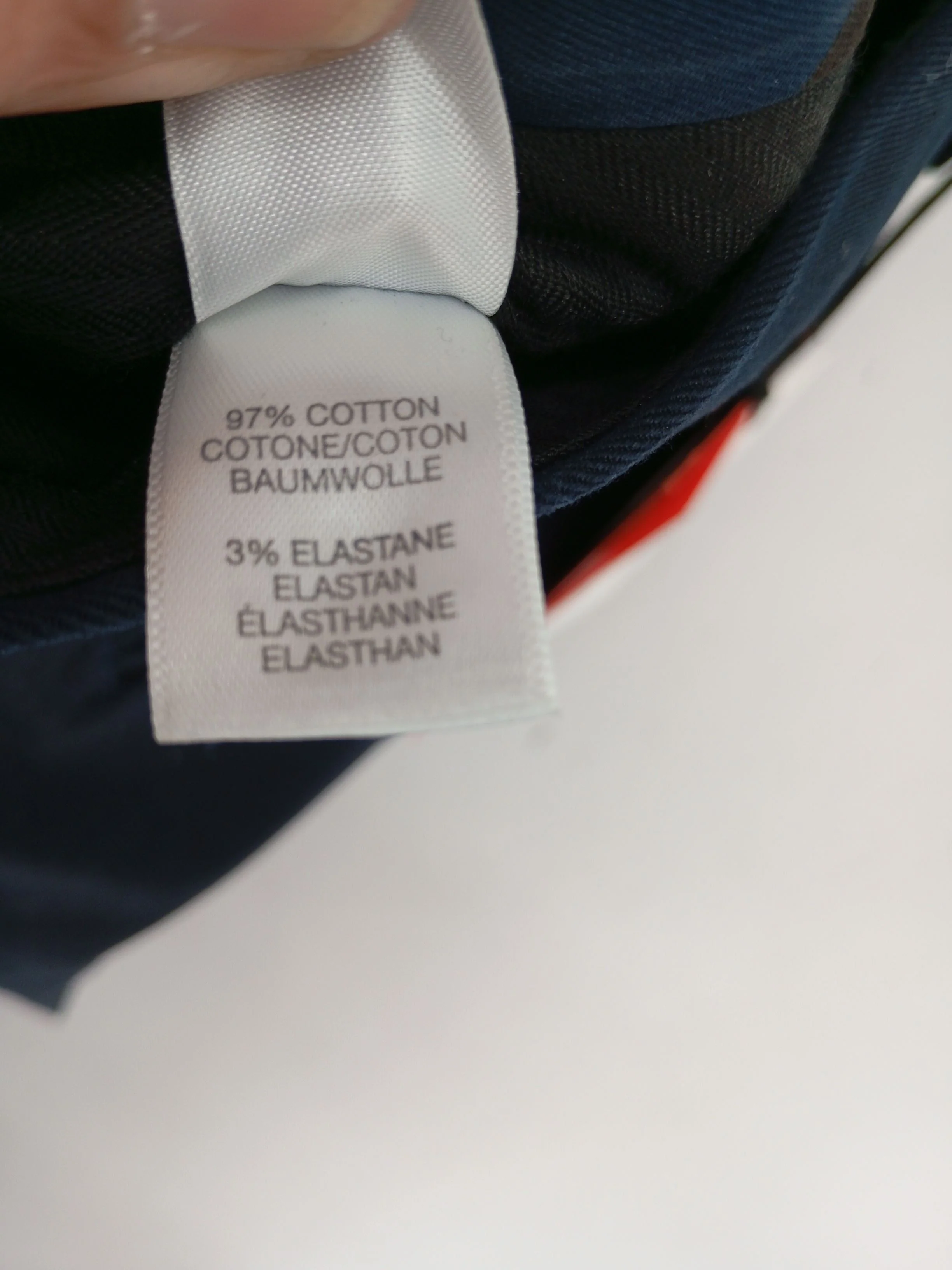 Paul Smith Men's Suit Trousers W 28 in Blue Cotton with Elastane Dress Pants - Image 7
