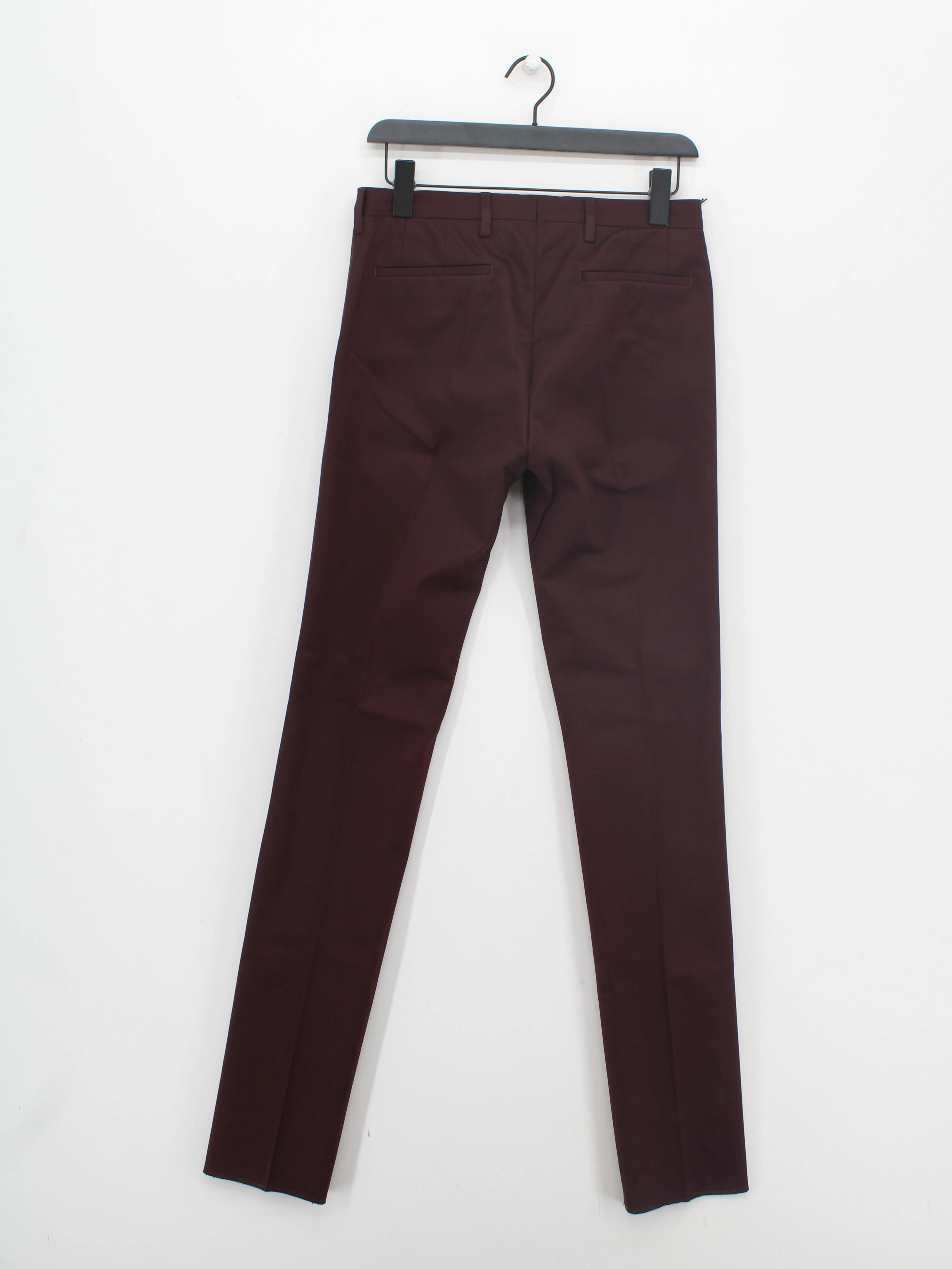 Paul Smith Men's Suit Trousers W 28 in Purple Cotton New with tags - Image 2