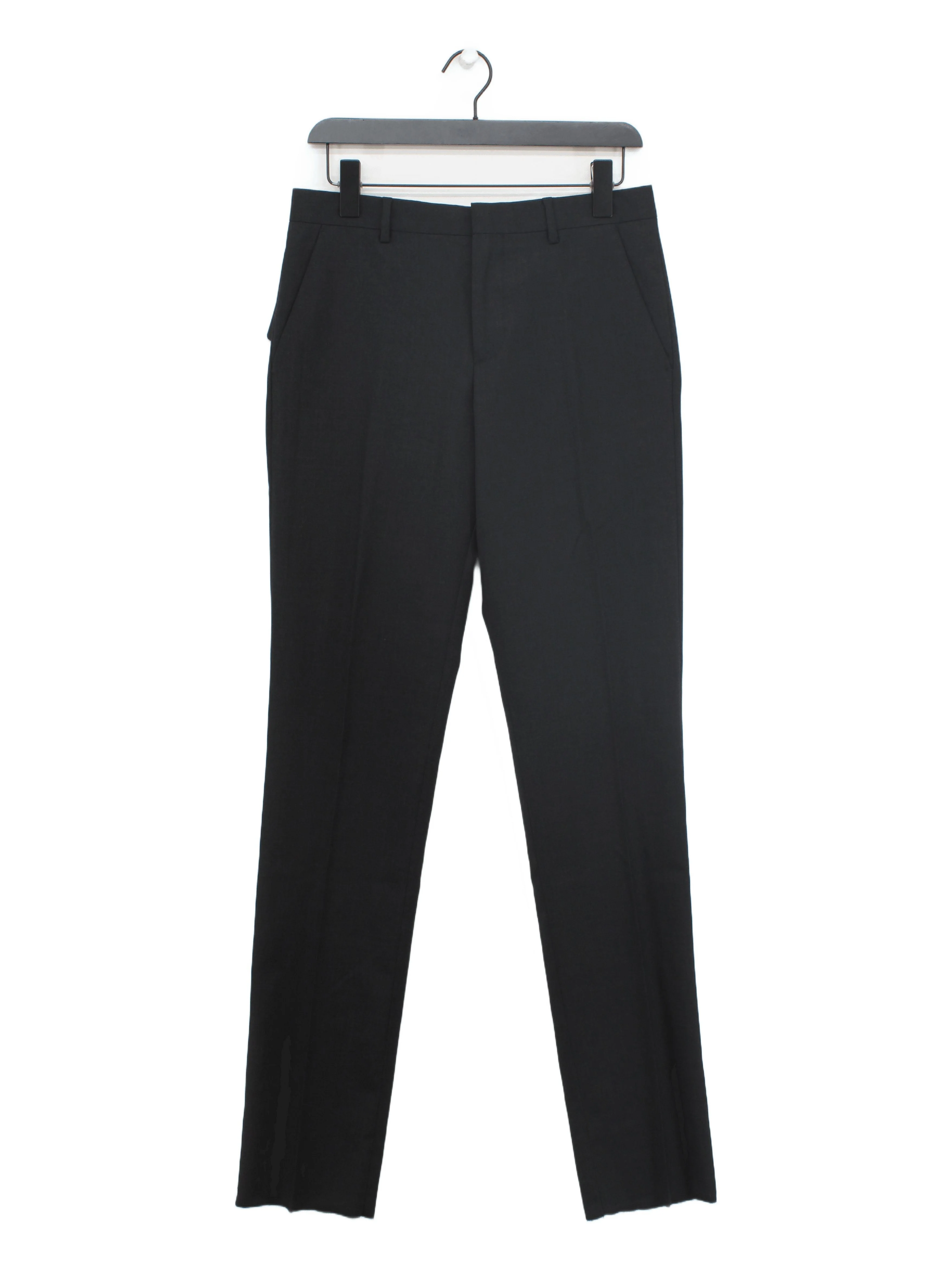 Paul Smith Men's Suit Trousers W 30 in Black 100% Wool Dress Pants New with tags