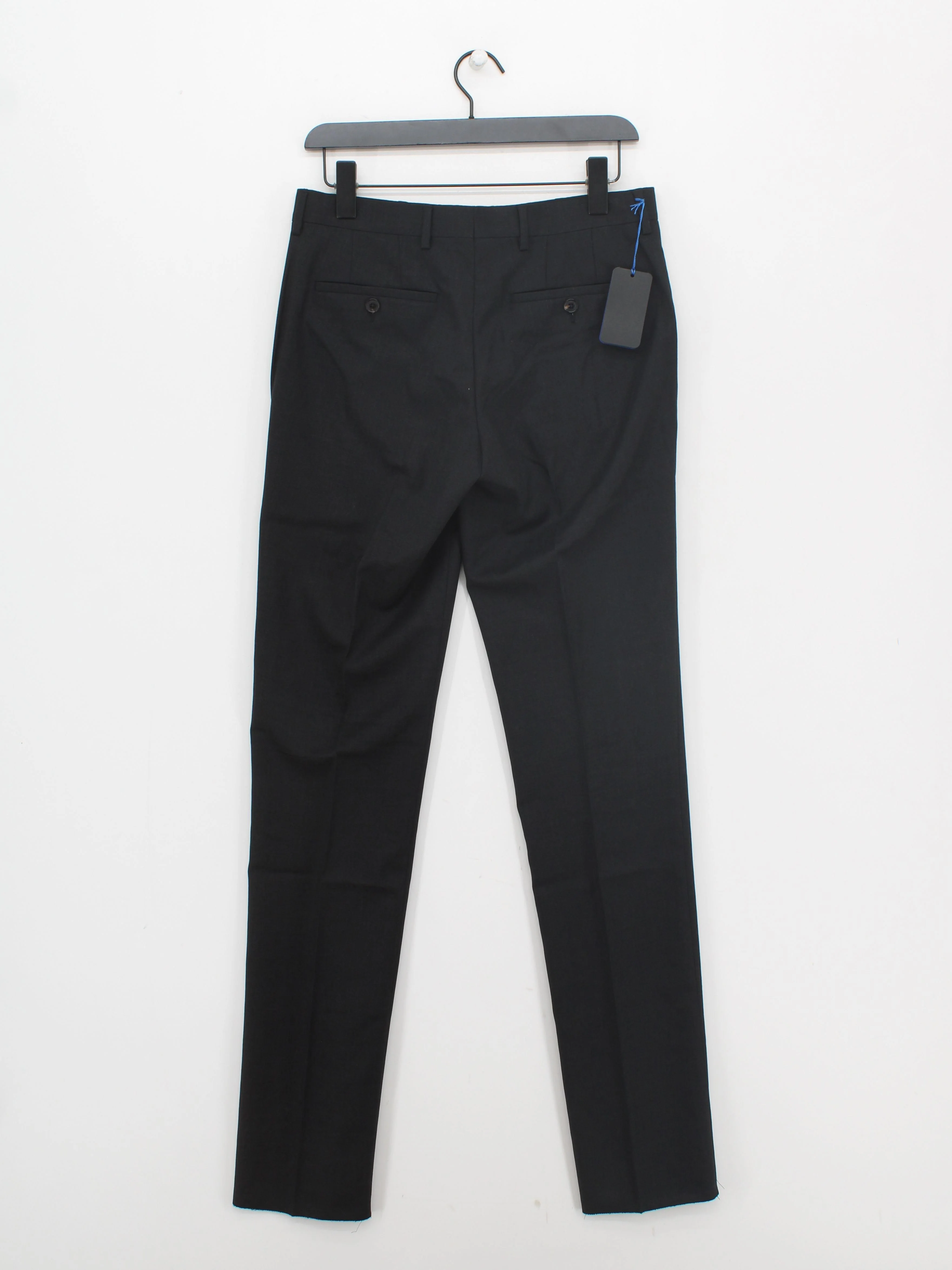 Paul Smith Men's Suit Trousers W 30 in Black 100% Wool Dress Pants New with tags - Image 2
