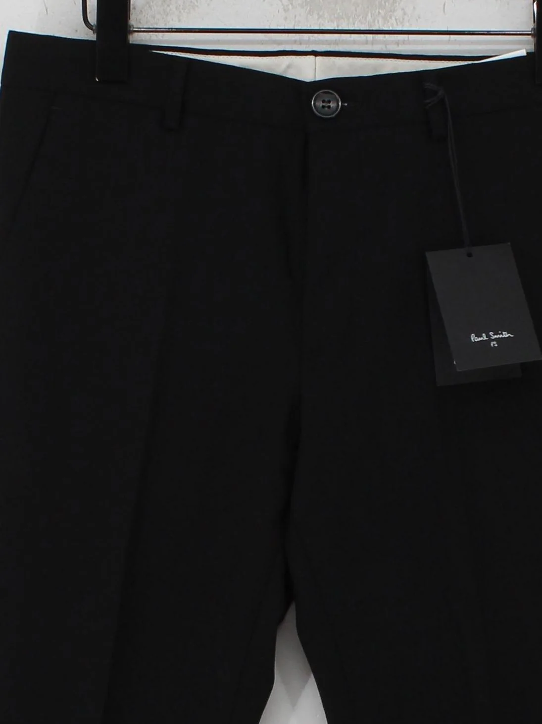 Paul Smith Men's Suit Trousers W 30 in Black Wool - Image 3