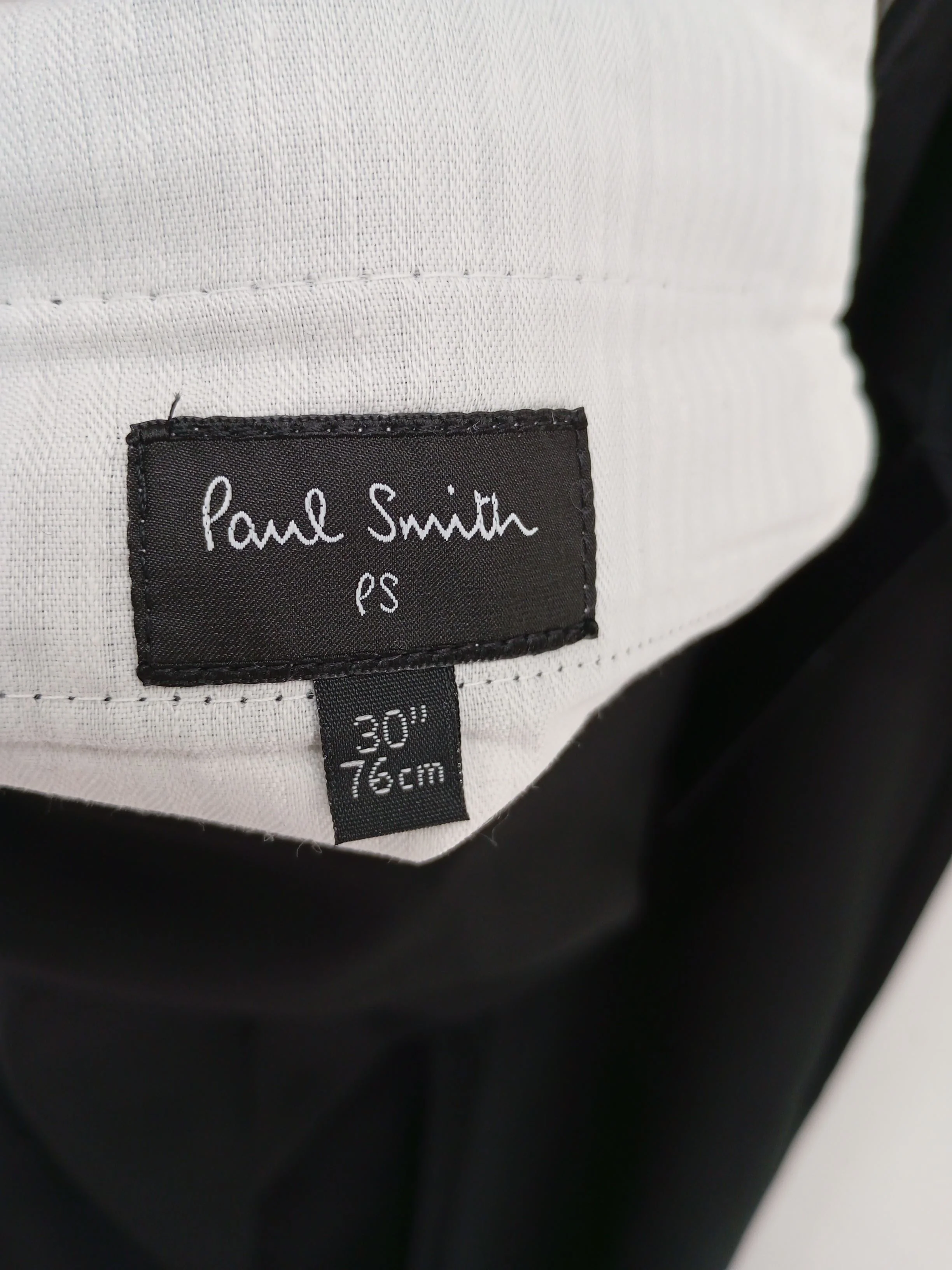 Paul Smith Men's Suit Trousers W 30 in Black Wool - Image 6