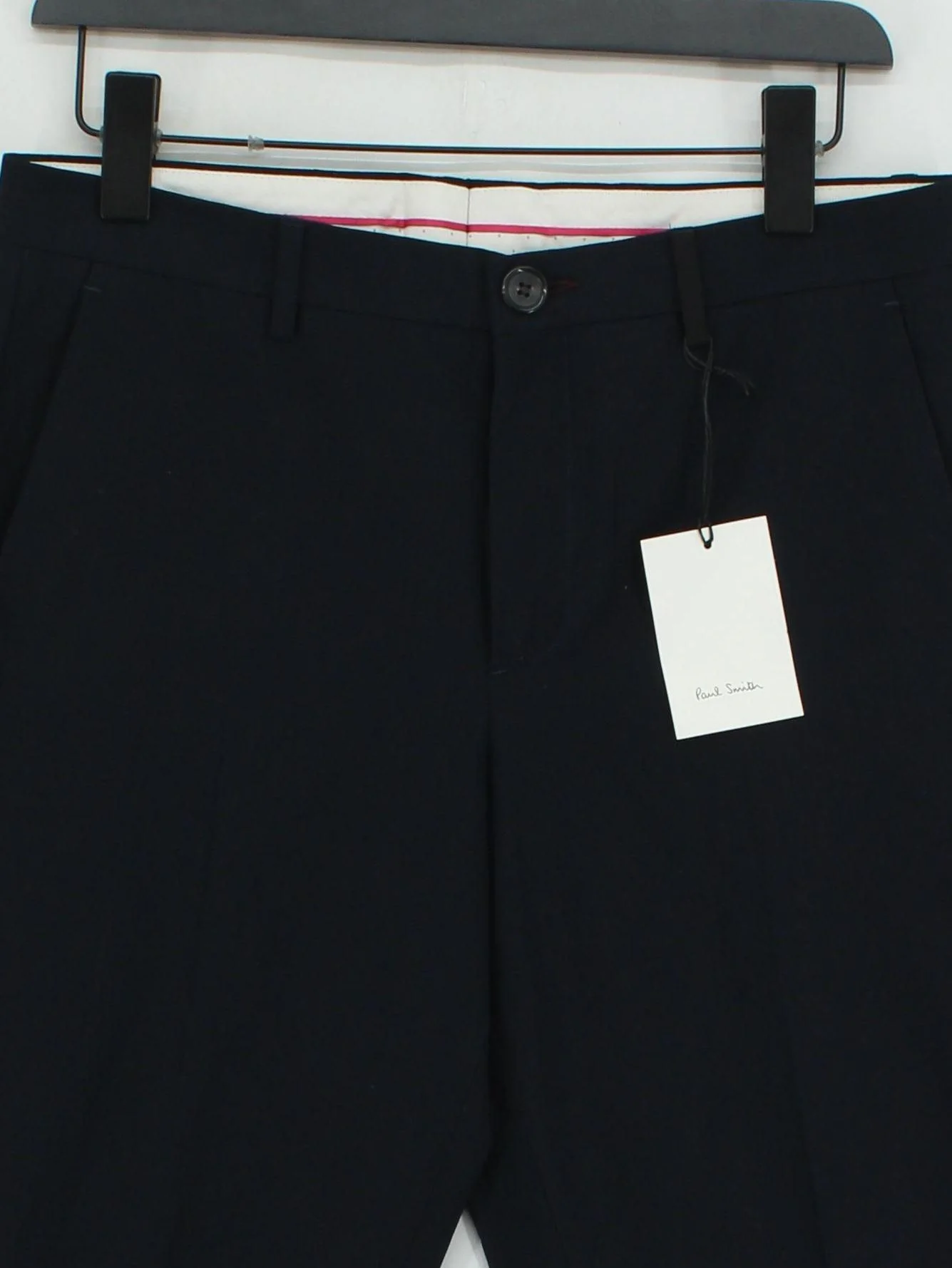 Paul Smith Men's Suit Trousers W 30 in Blue Cotton New with tags - Image 3