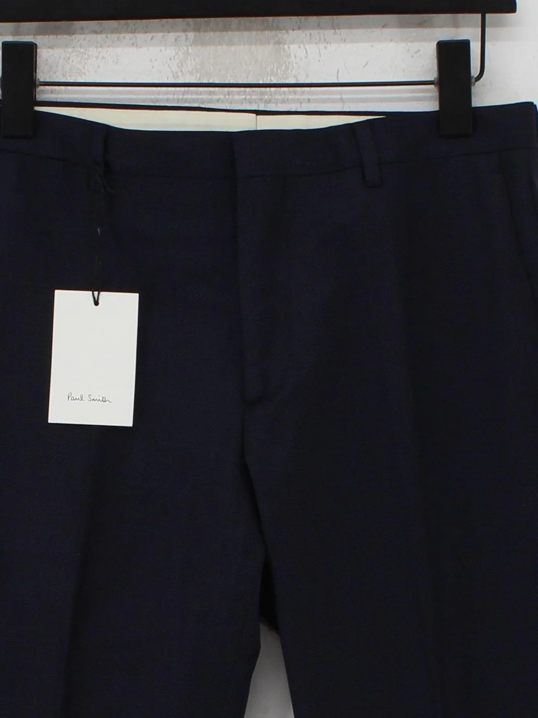 Paul Smith Men's Suit Trousers W 30 in Blue Wool New with tags - Image 3