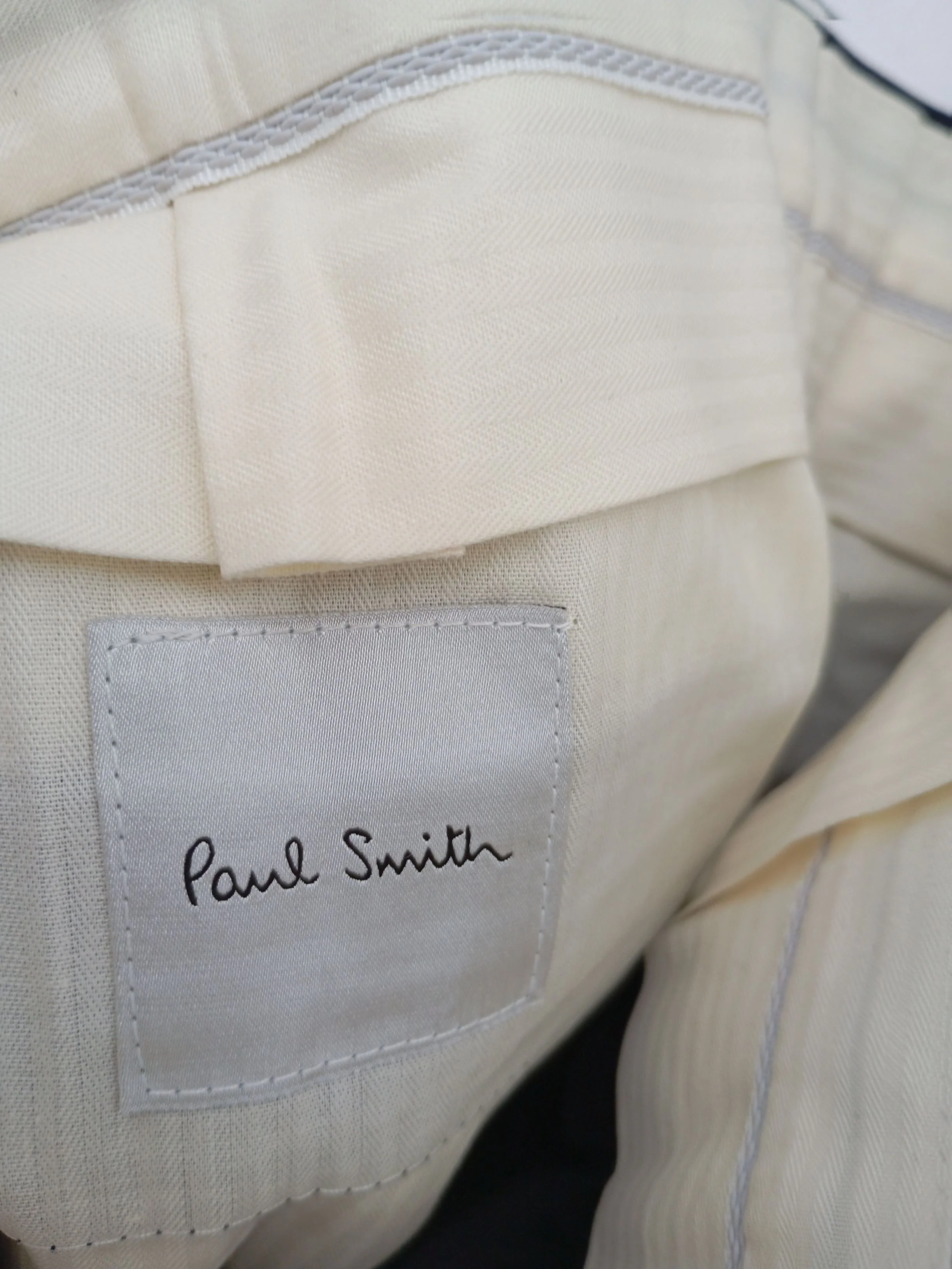 Paul Smith Men's Suit Trousers W 30 in Blue Wool New with tags - Image 5